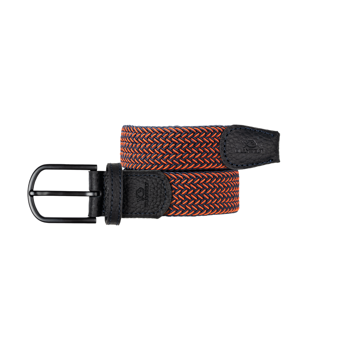 Ceinture tressée élastique multicolore BILLYBELT Rouge