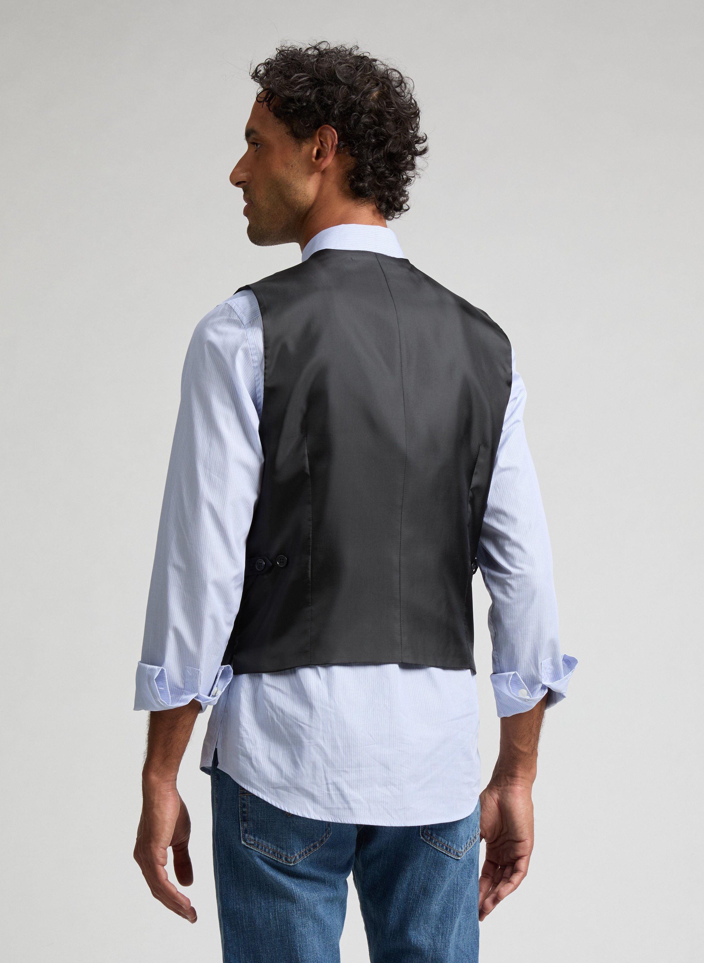 Veston en laine  AU PRINTEMPS PARIS Bleu