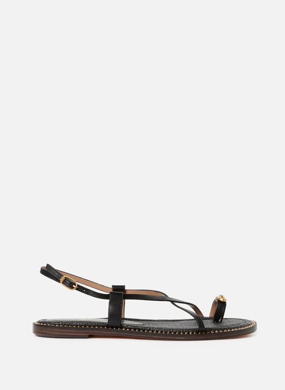 Flat sandals Tenly Black by SAM EDELMAN SAM EDELMAN Flat sandals Tenly Black