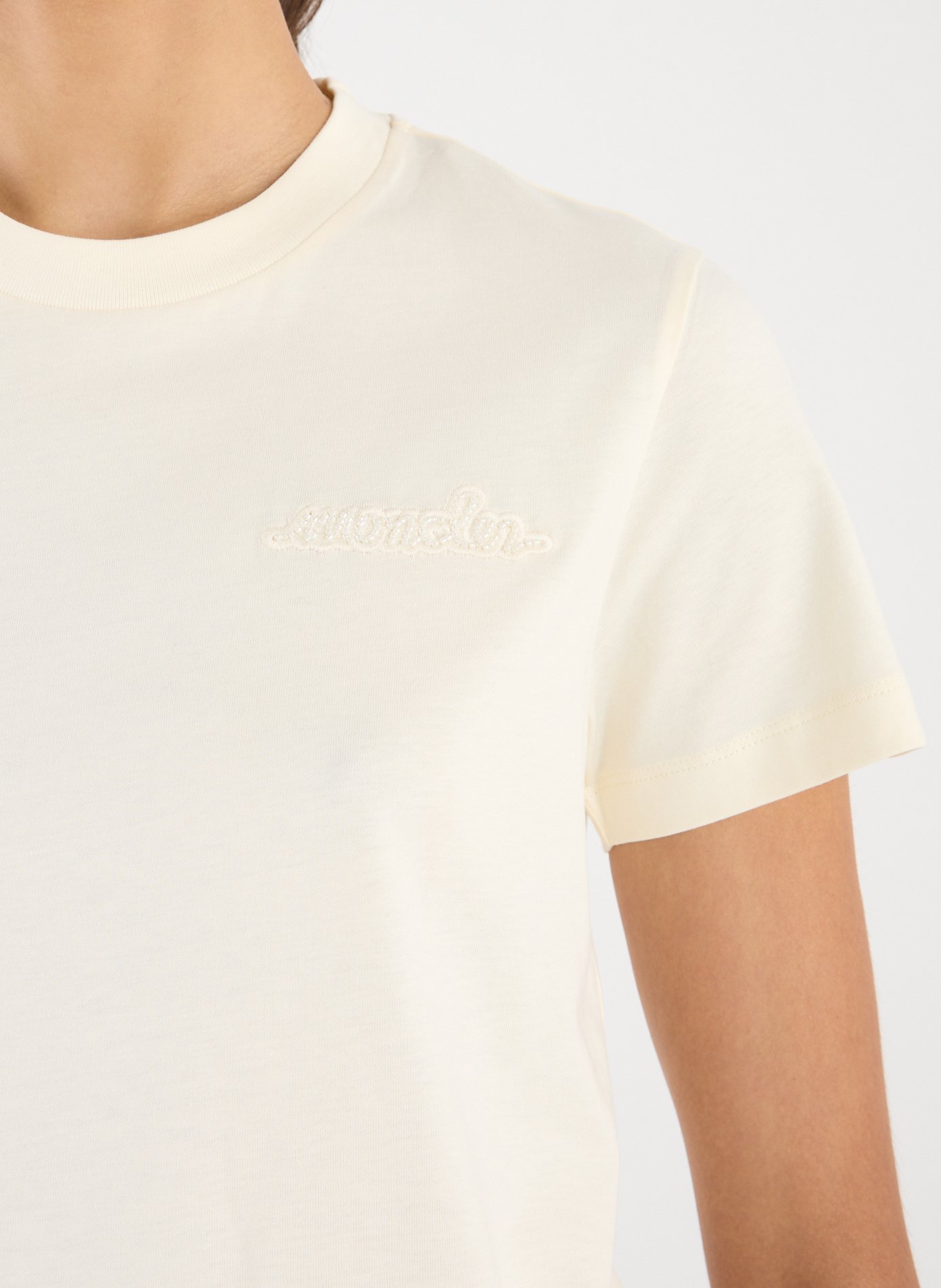 Classic Cotton T-Shirt MONCLER White
