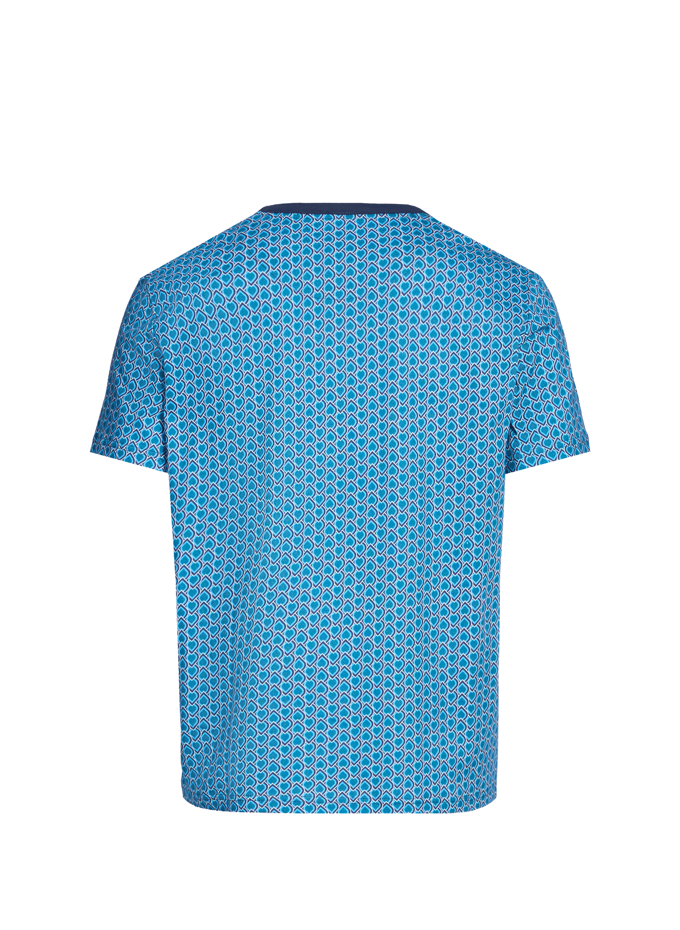 Ensenble de pyjama short en coton HOM Bleu