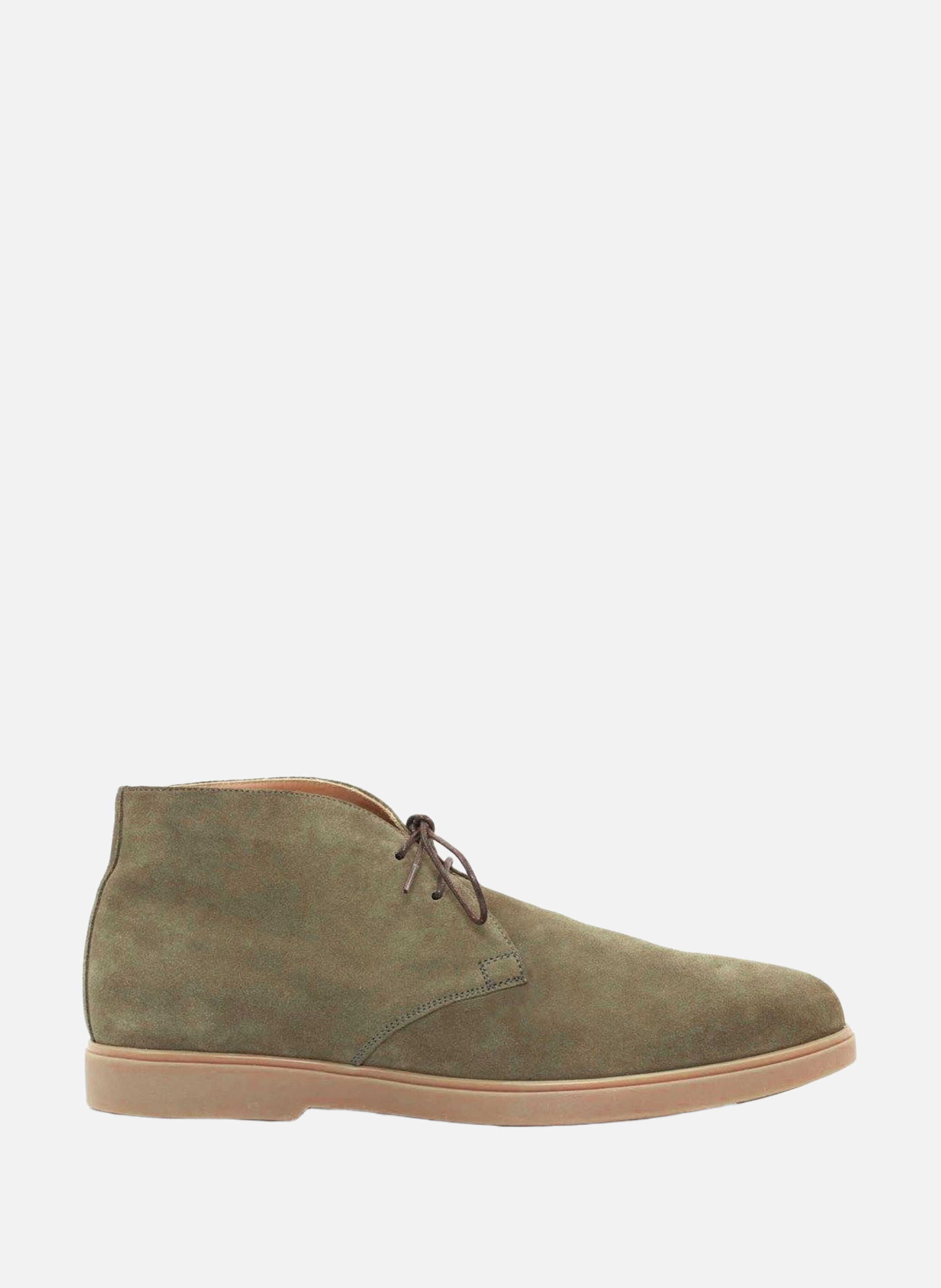 Bottines daim sahara FINSBURY Vert