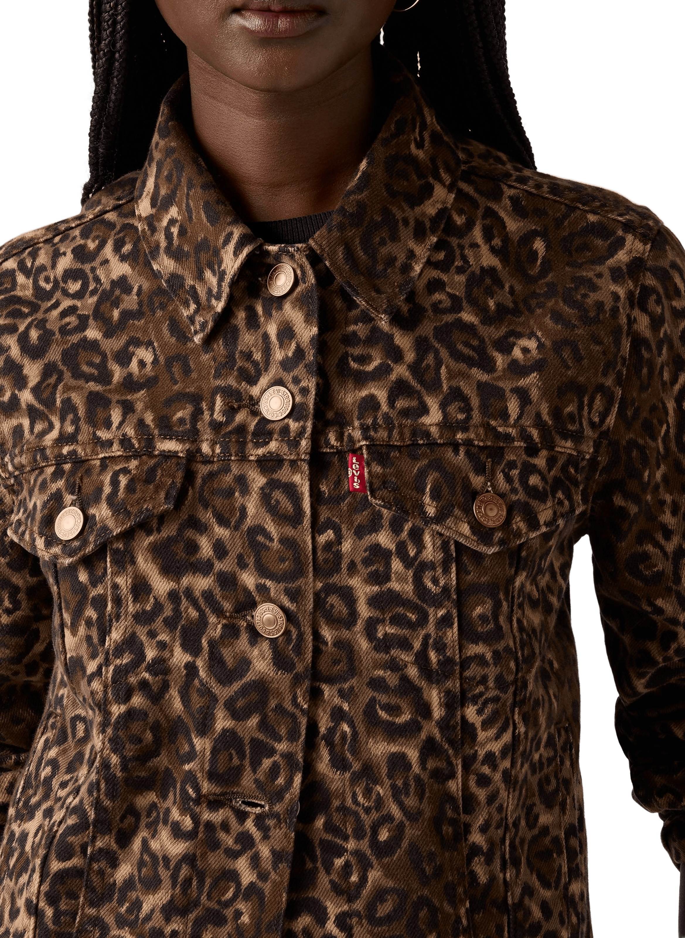 Cropped denim jacket LEVI&#039;S Multicolour