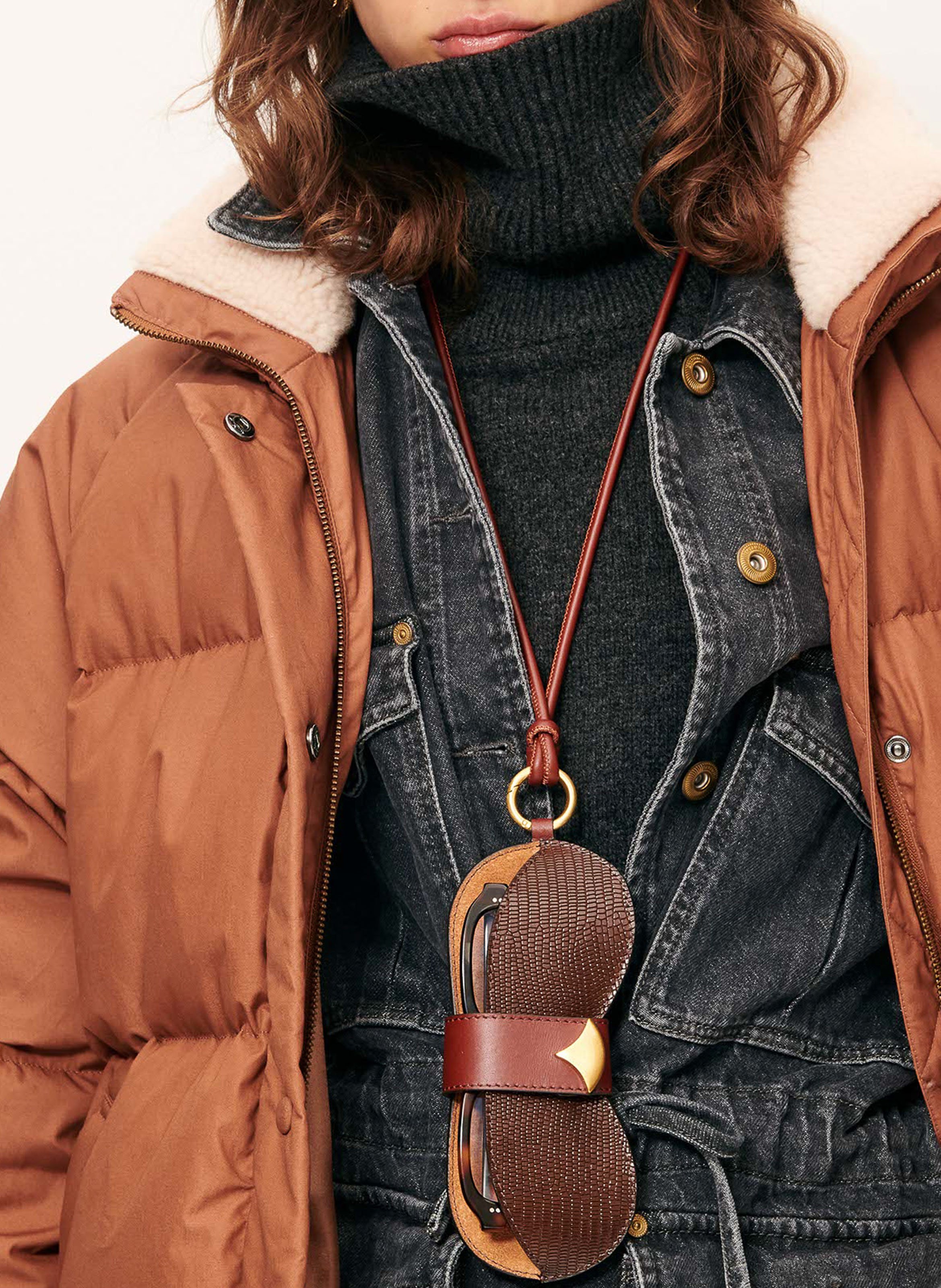 Doudoune oversize à col montant livingstone SESSUN Marron