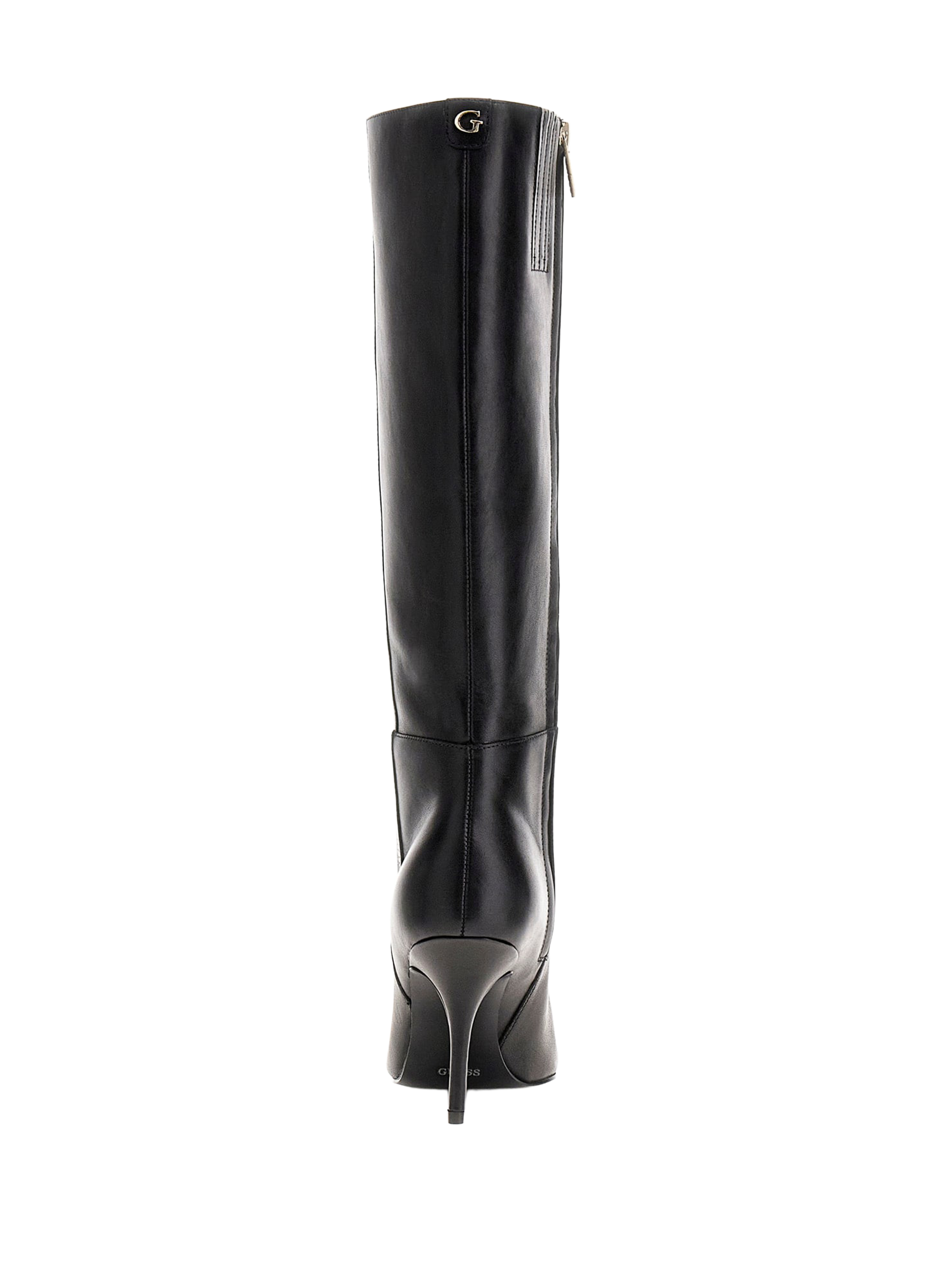Tall leather Gressa boots GUESS Black