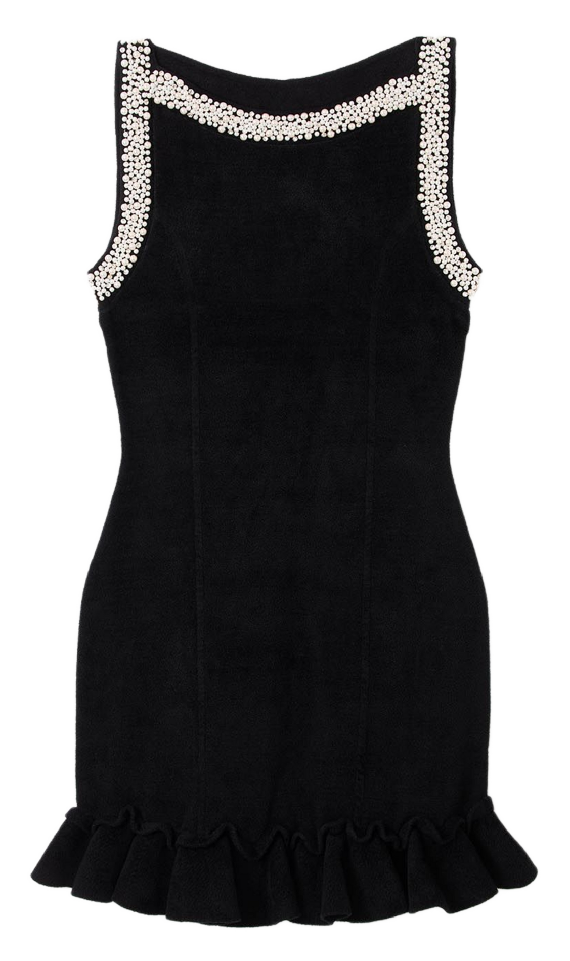 Robe courte col rond SANDRO Noir