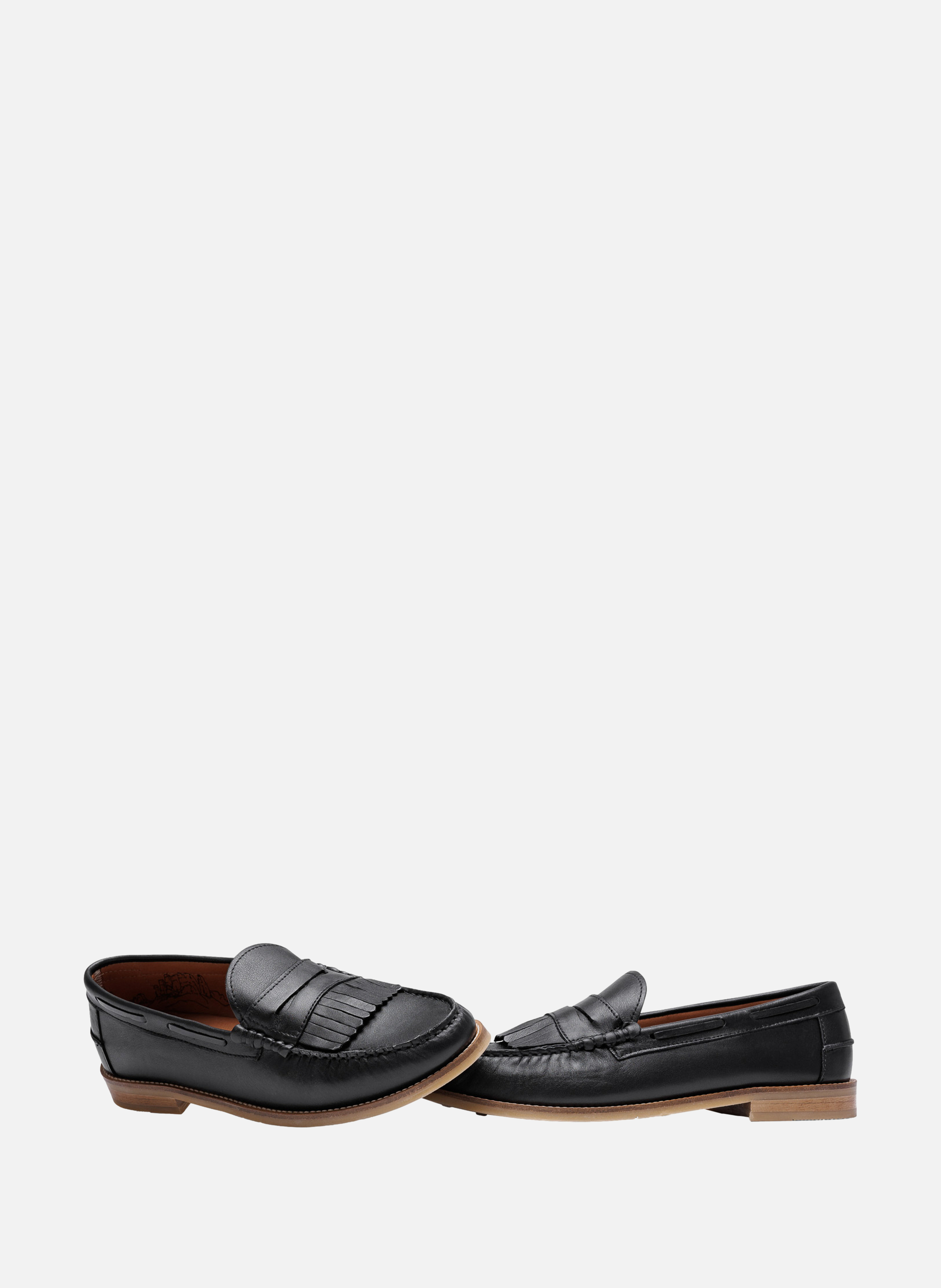 Mocassins ravello NAKED WOLFE Noir