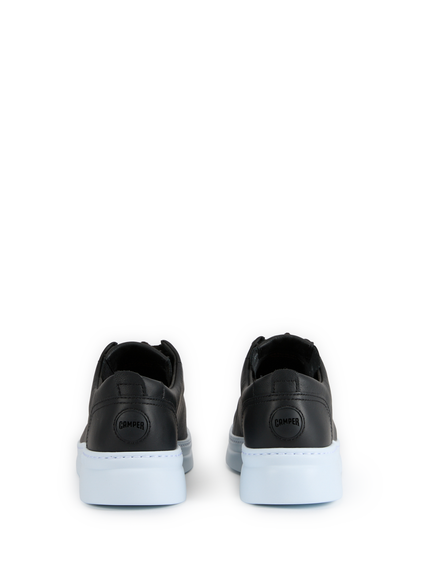 Solid leather sneakers CAMPER Black