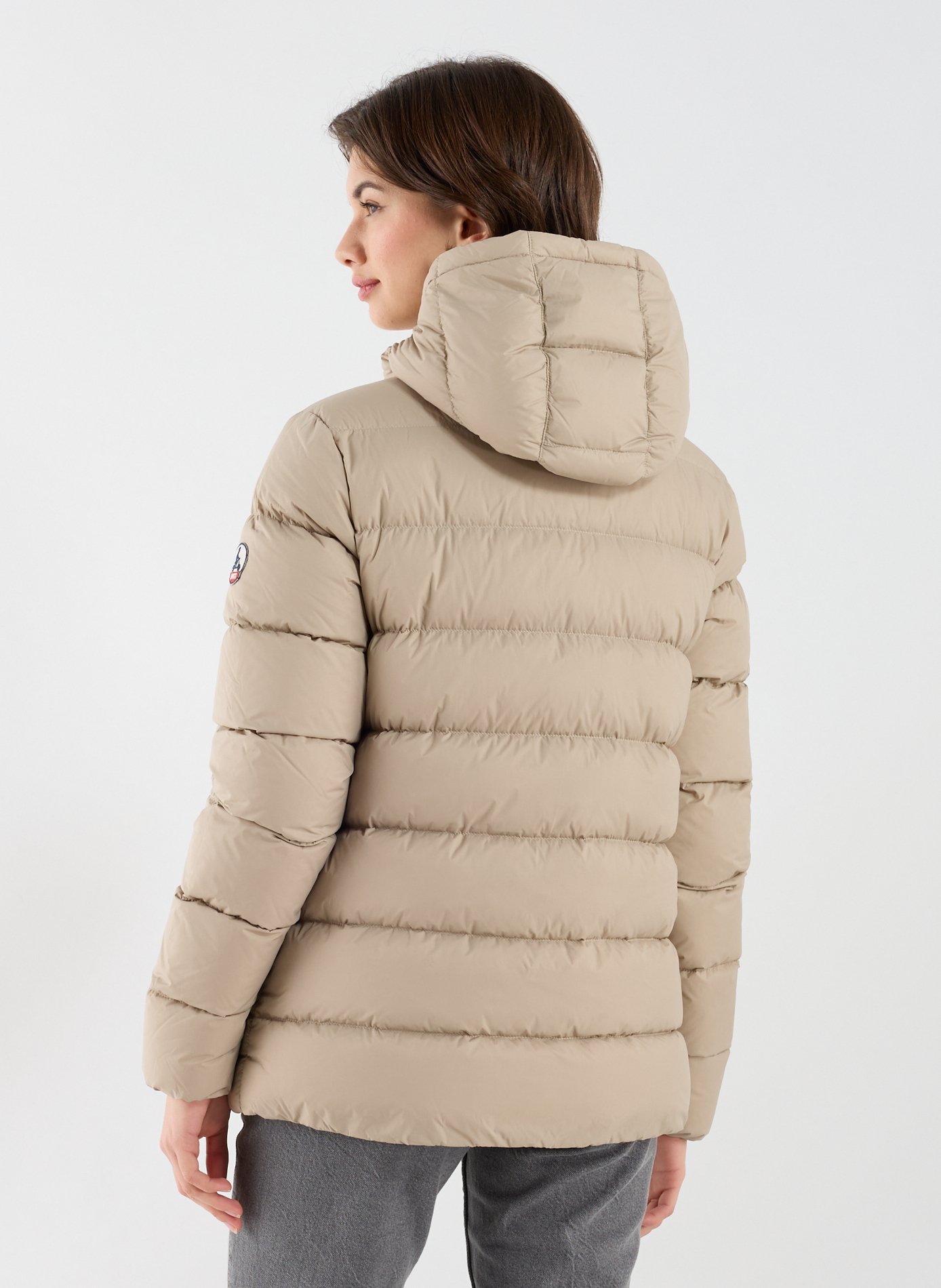 Doudoune à capuche JOTT Beige