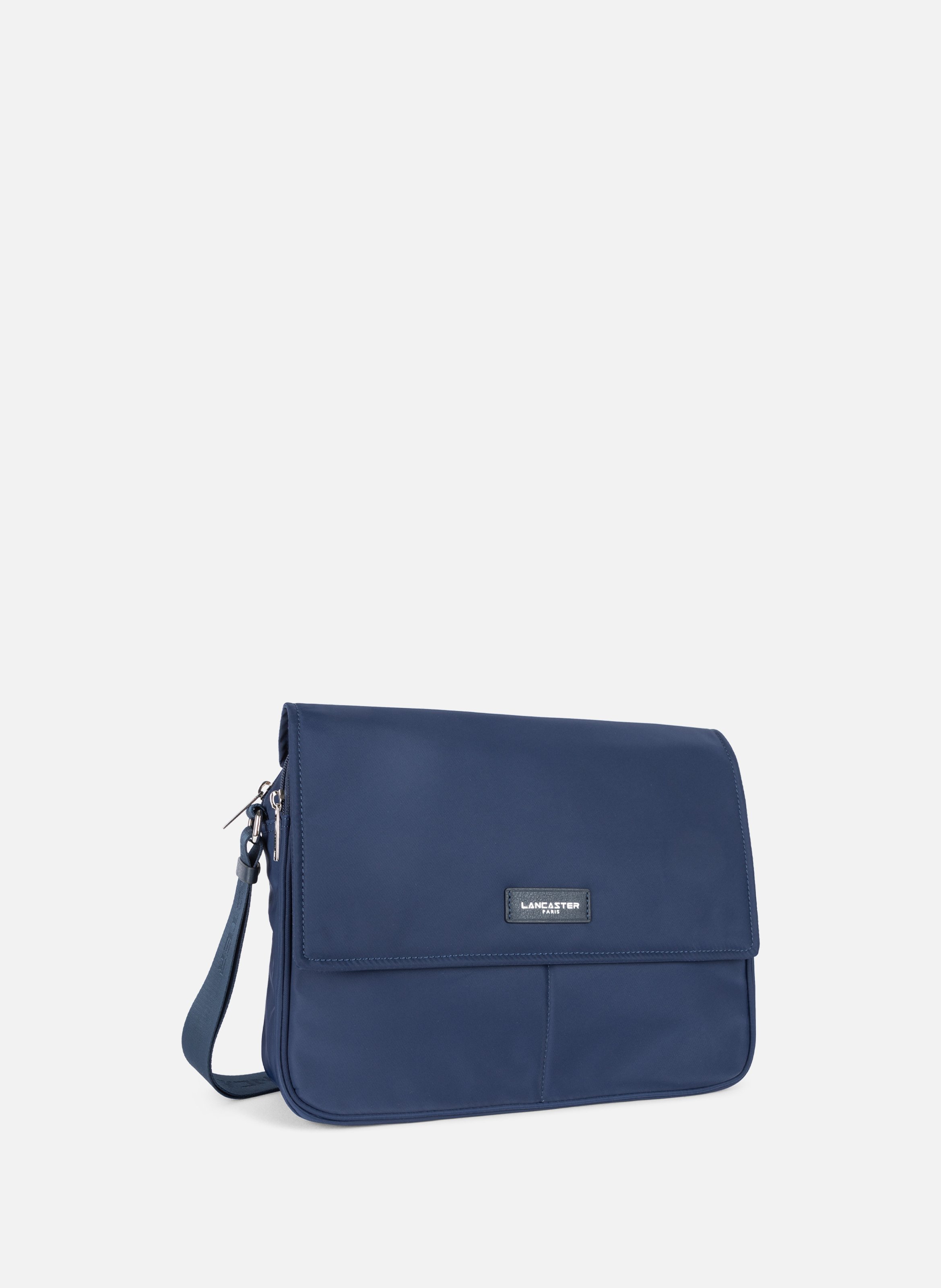 Large messenger bag - Basic Vita LANCASTER Blue