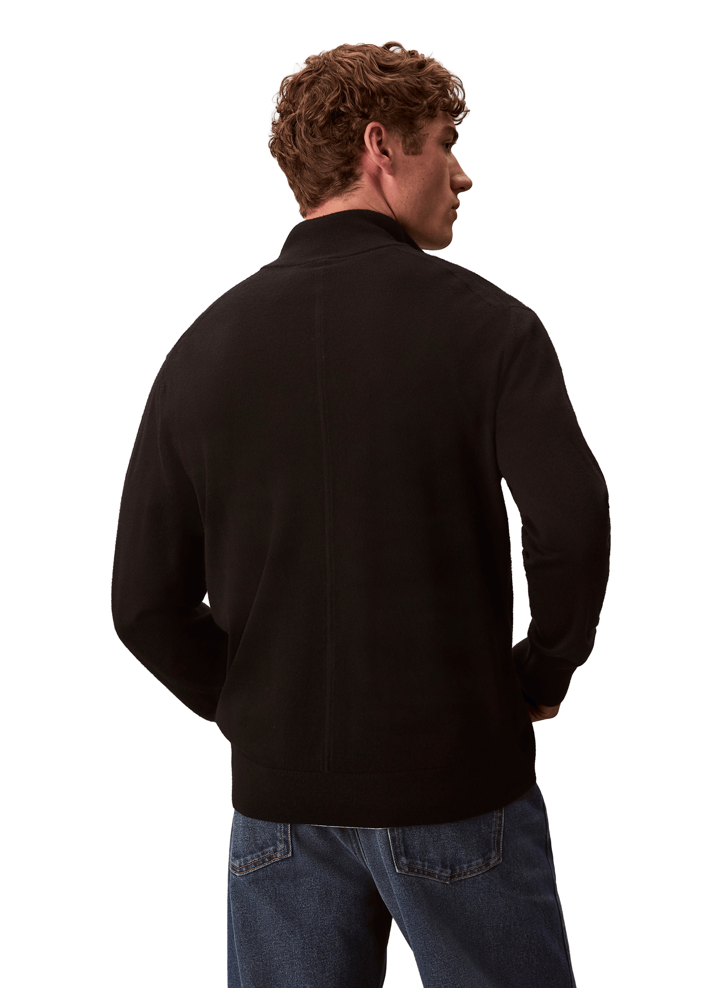 Roll-neck wool Jumper  CALVIN KLEIN Black