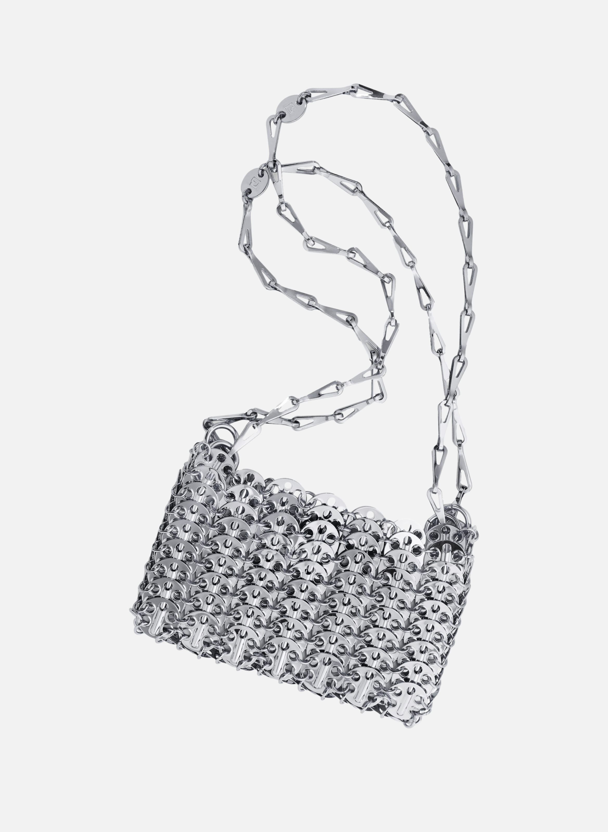 Sac 1969 nano RABANNE Argent