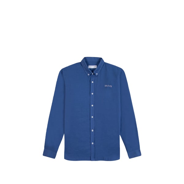 Chemise Malesherbes en coton et lin