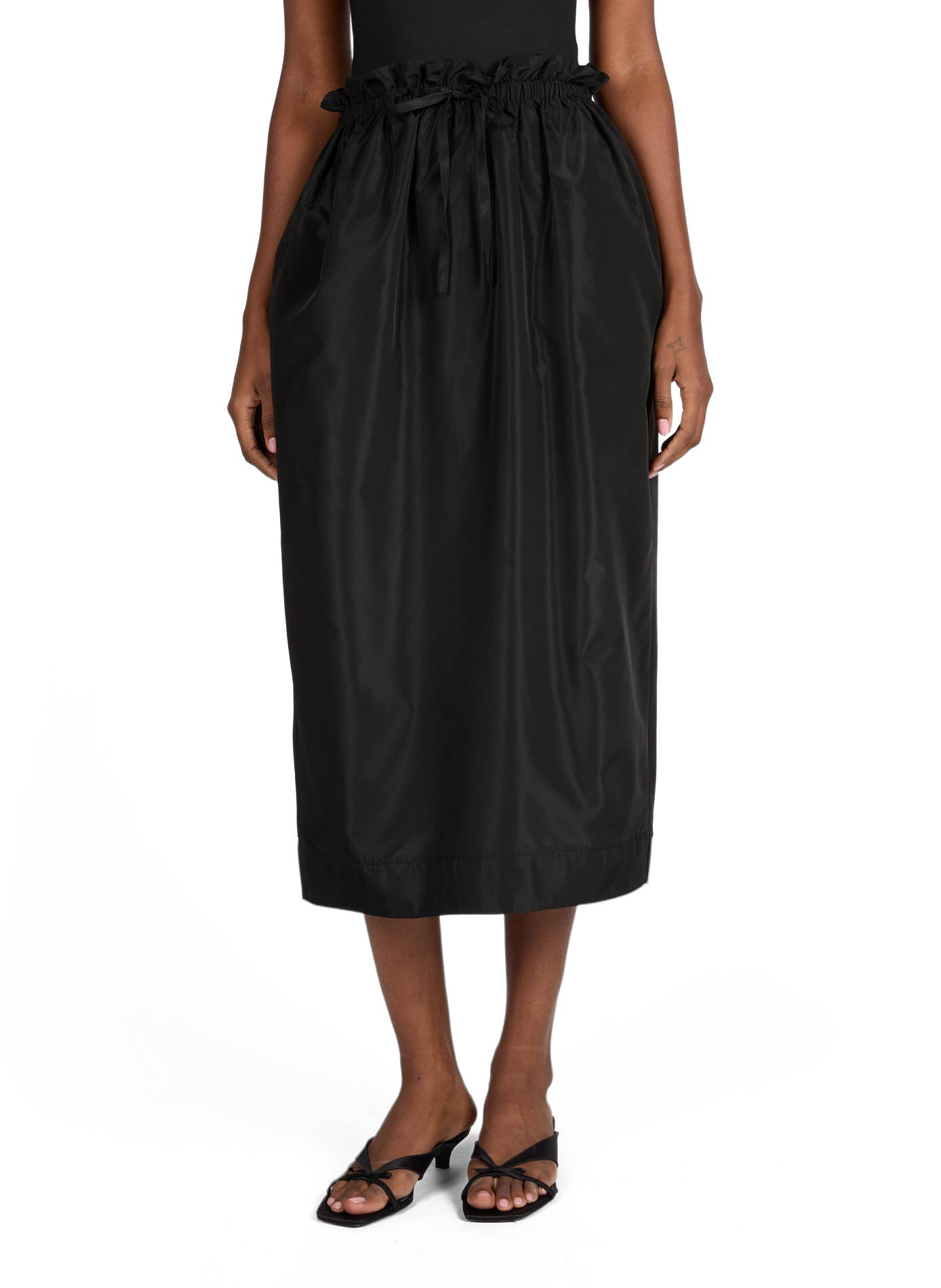 Midi tulip skirt SIMONE ROCHA Black