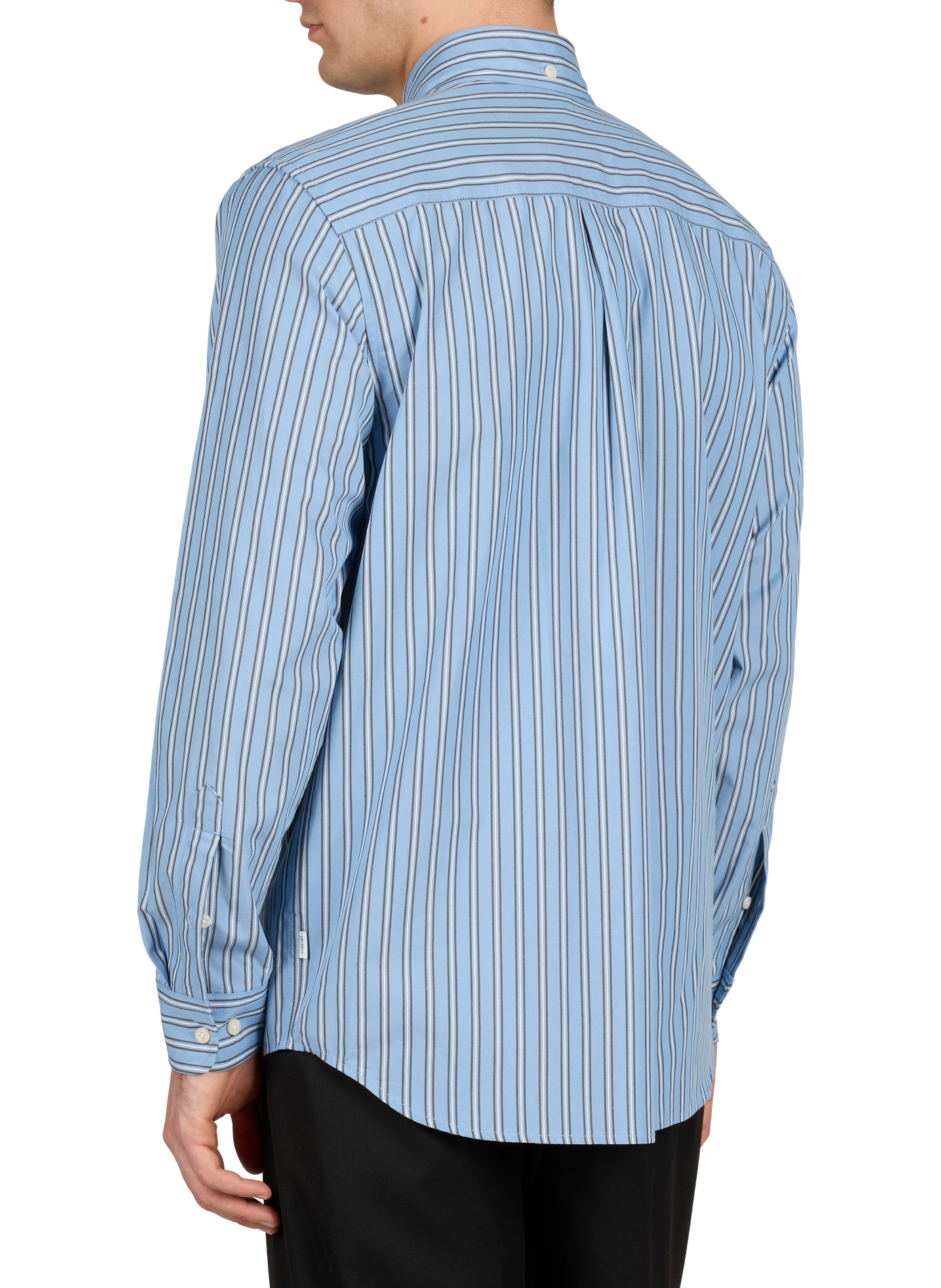 Chemise à rayures en coton LES DEUX Bleu