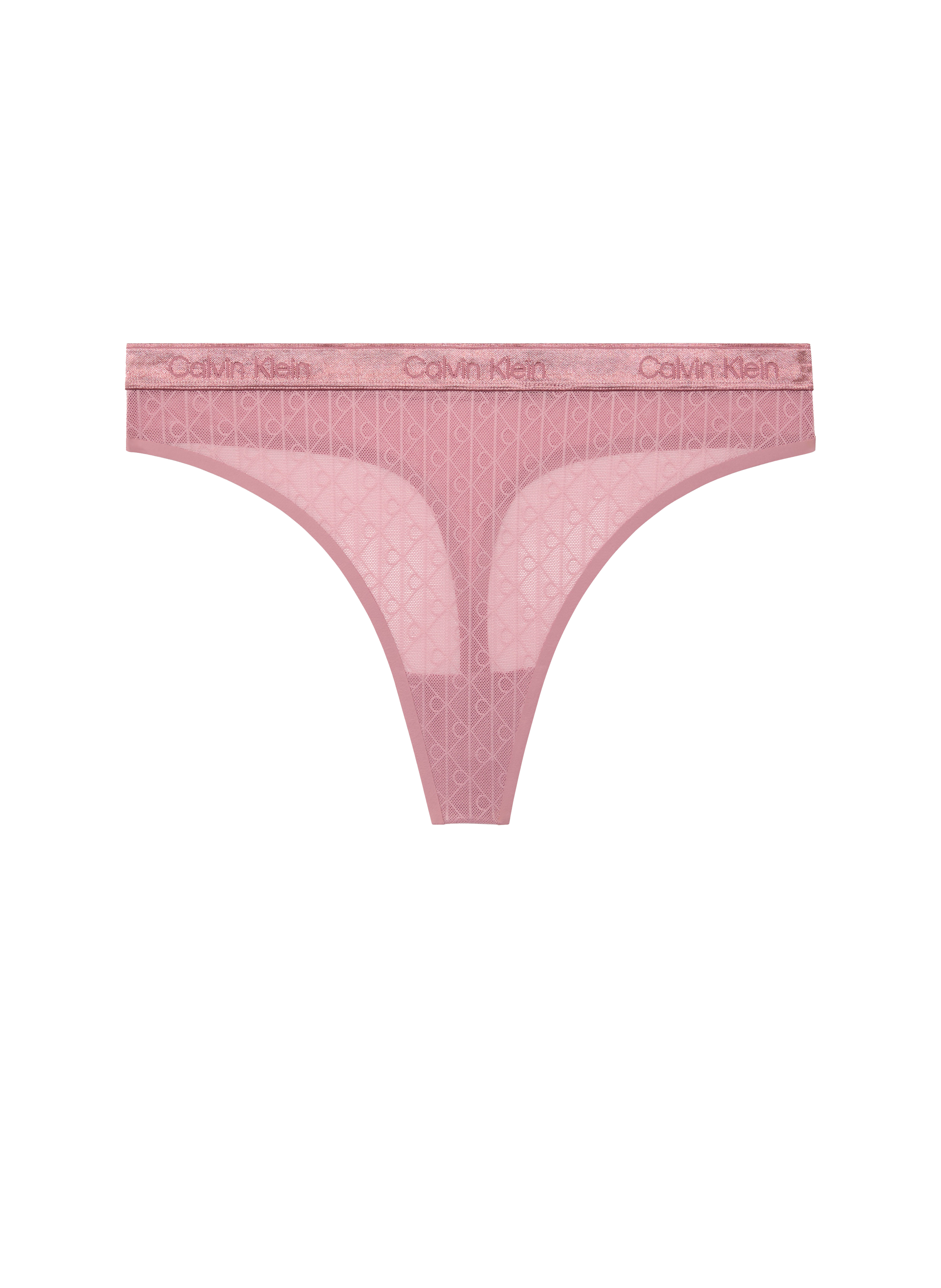 Monogram embroidered string CALVIN KLEIN Pink