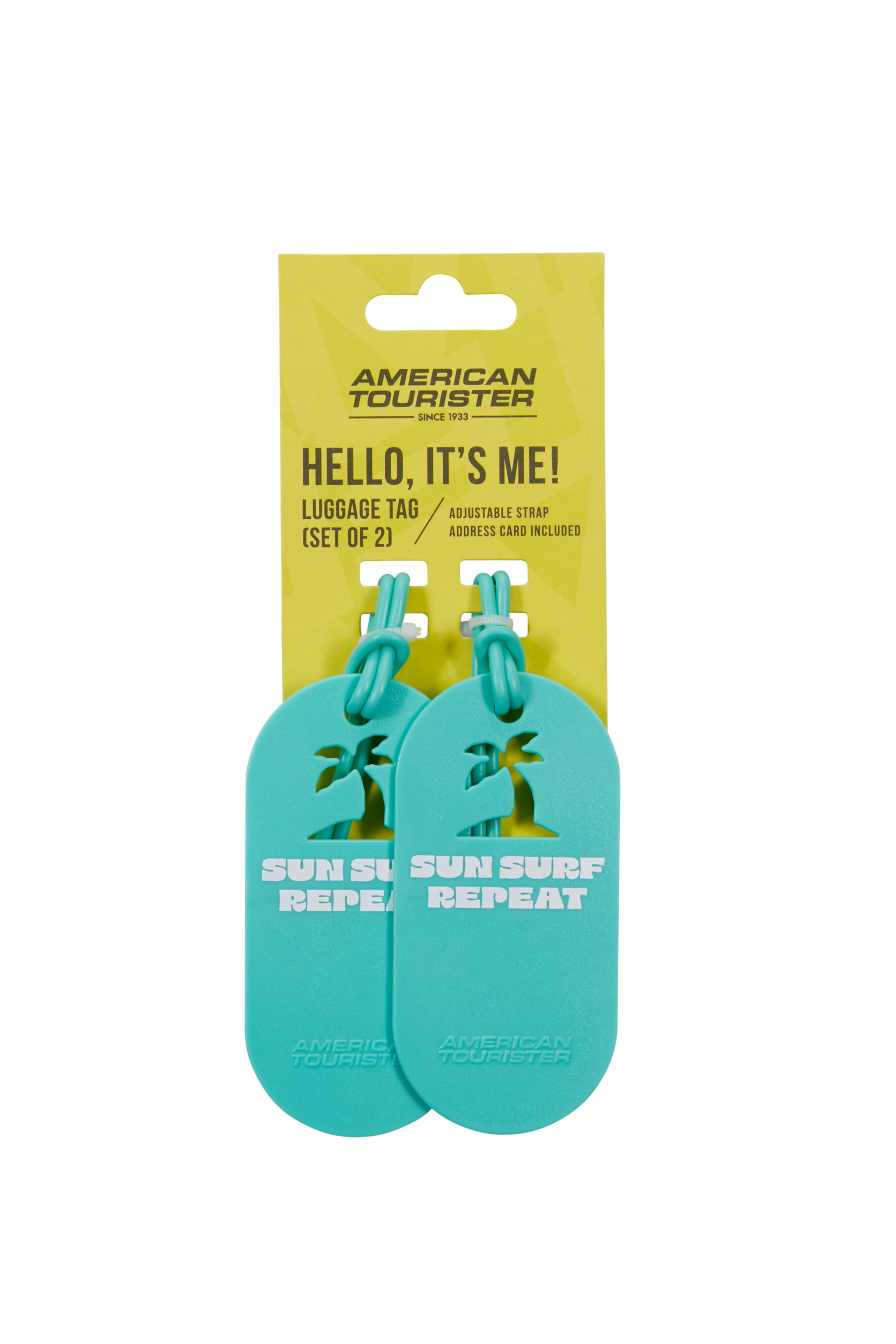 Étiquette bagages taille s AMERICAN TOURISTER Multicolore