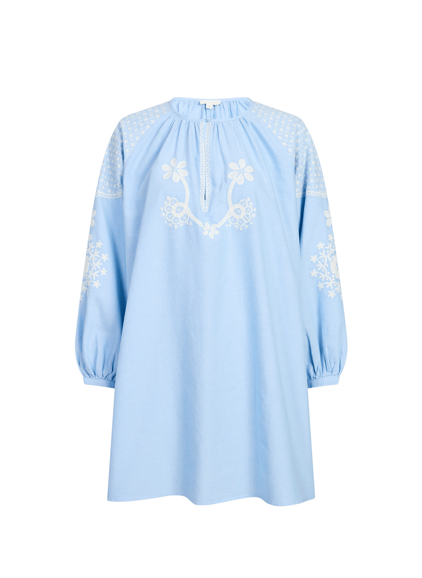 Robe courte Janice en coton LOUISE MISHA Bleu