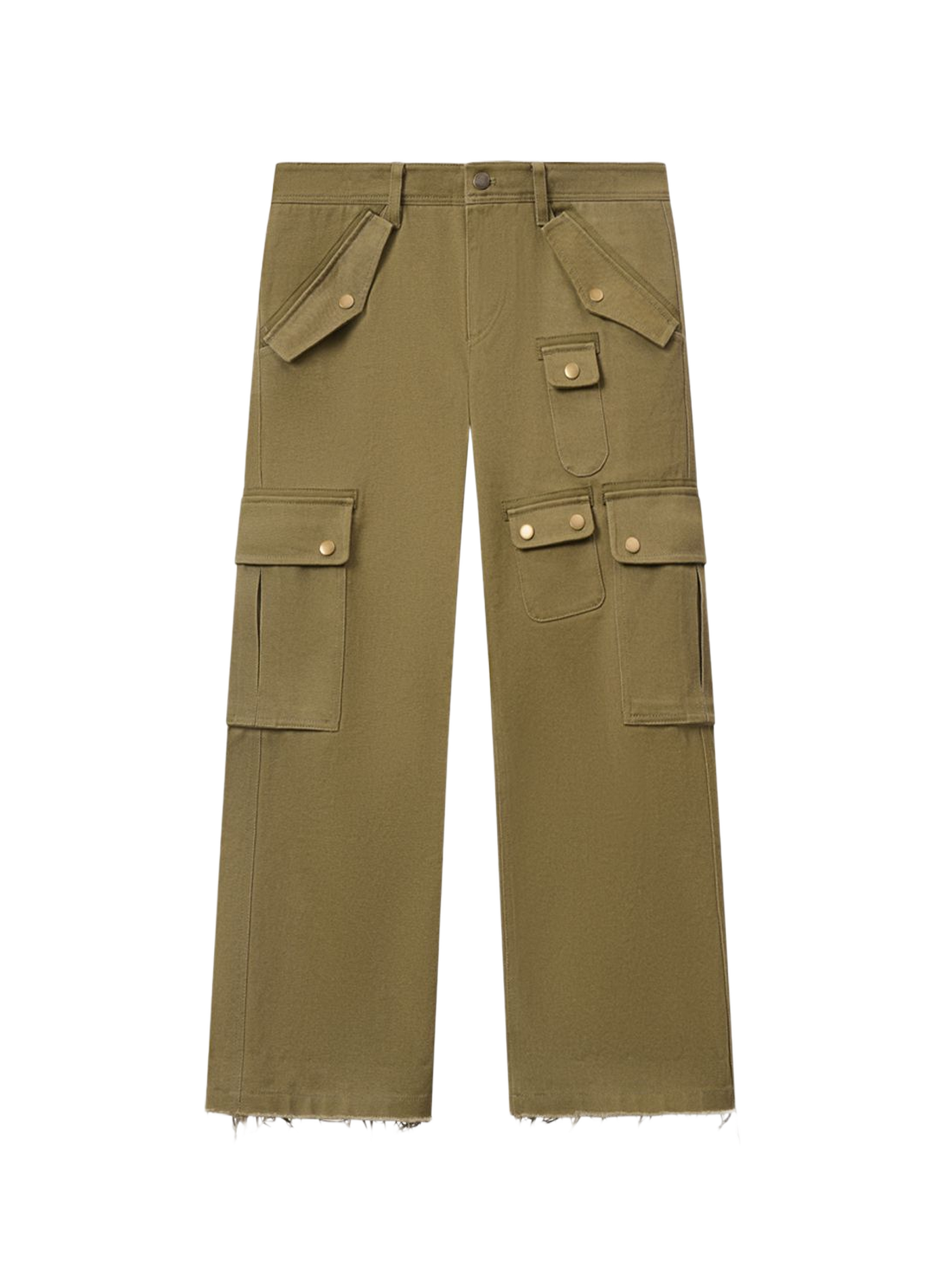 Josine short cargo pants in cotton ISABEL MARANT Khaki