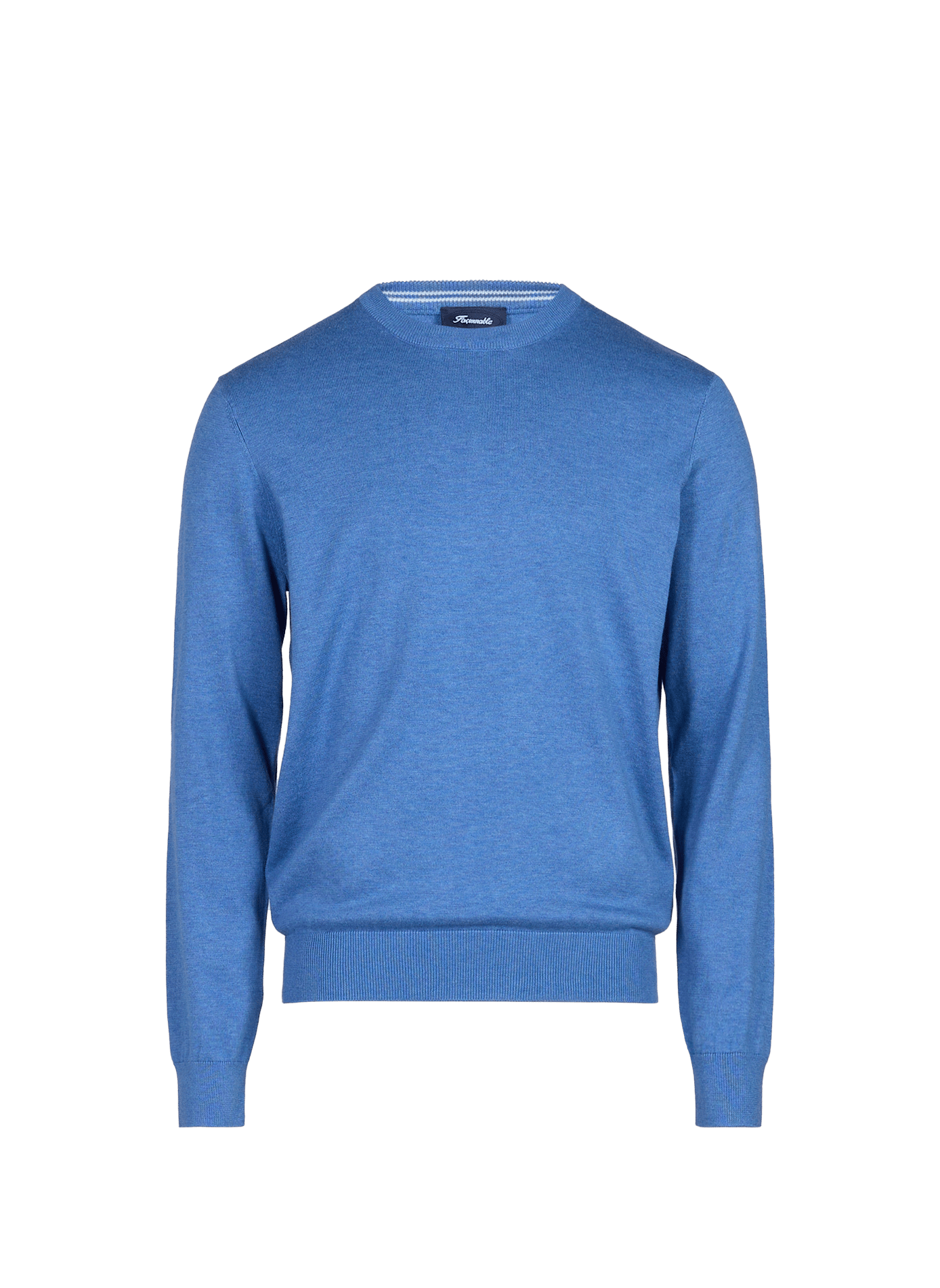 Maglione in cotone e seta FACONNABLE Blu