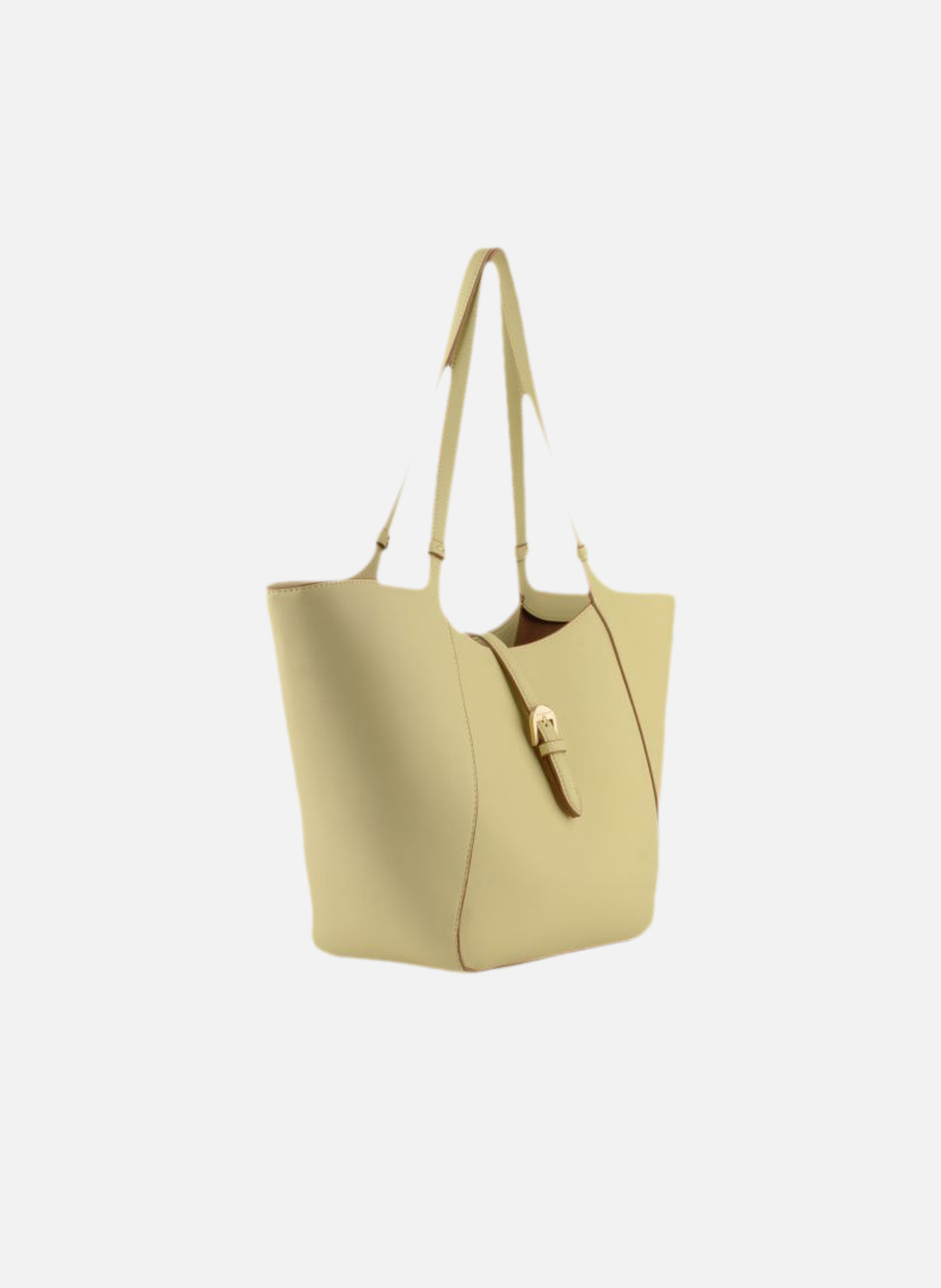 L'envolée | sac porté épaule gm | Jaune POURCHET Femme