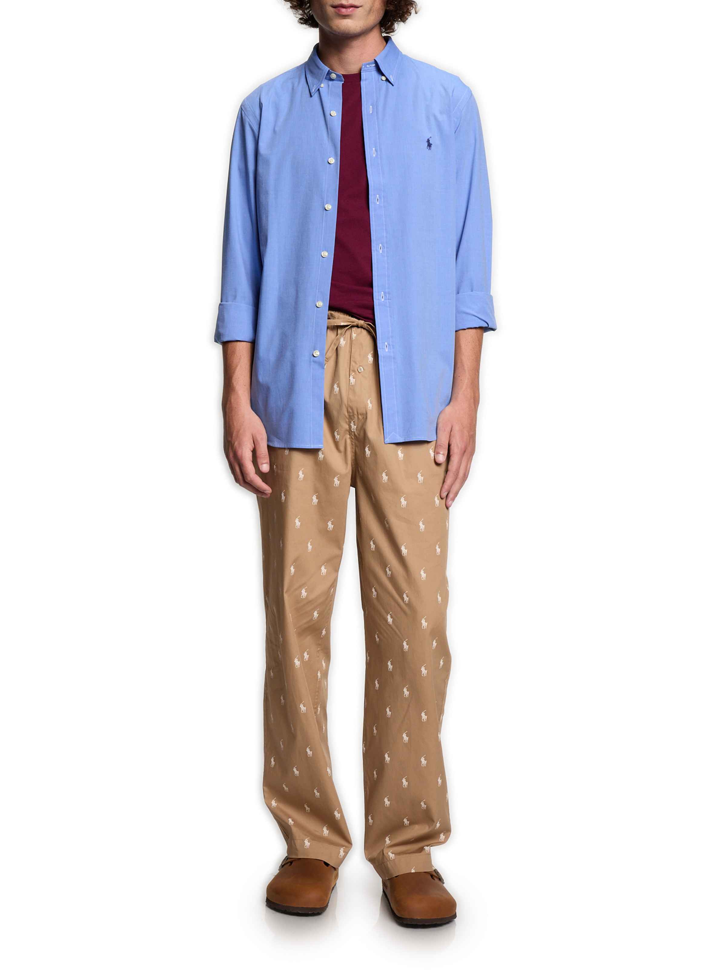 Baumwollhemd POLO RALPH LAUREN Blau