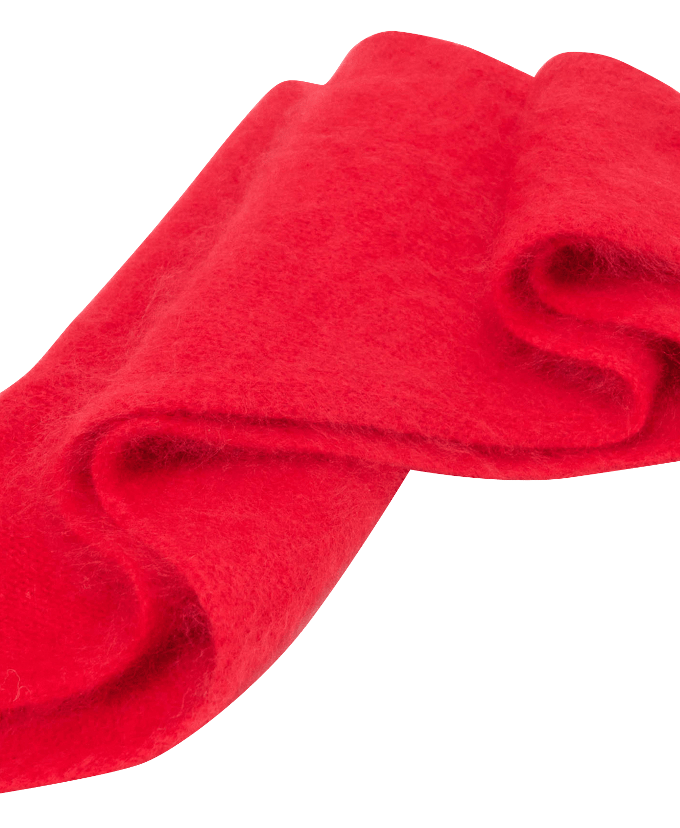 Echarpe triangulaire en laine MAJE Rouge