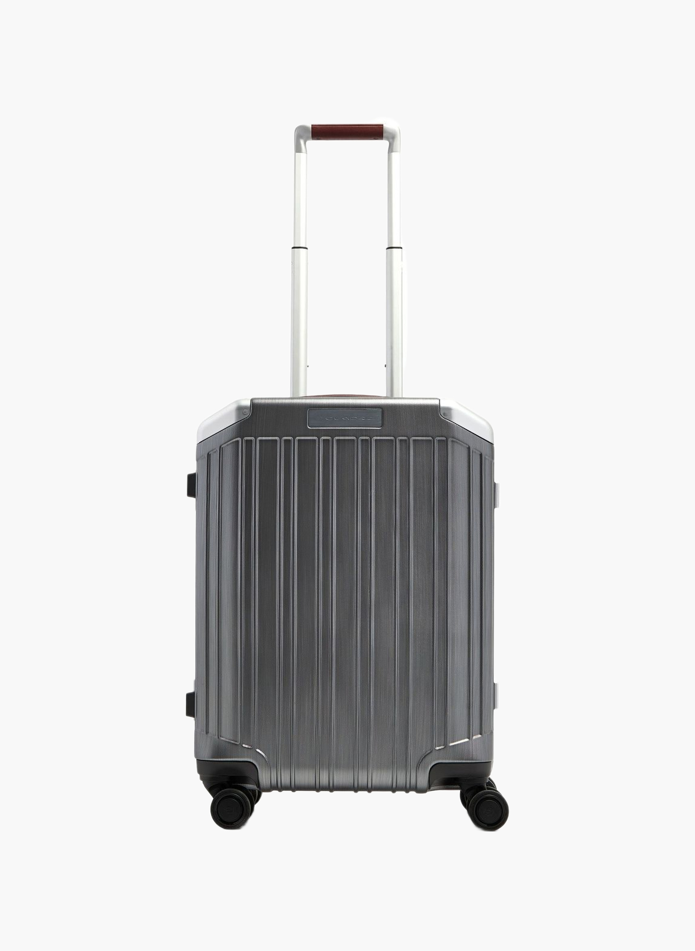 Handbagagekoffer met vingerafdrukslot PIQUADRO Zwart