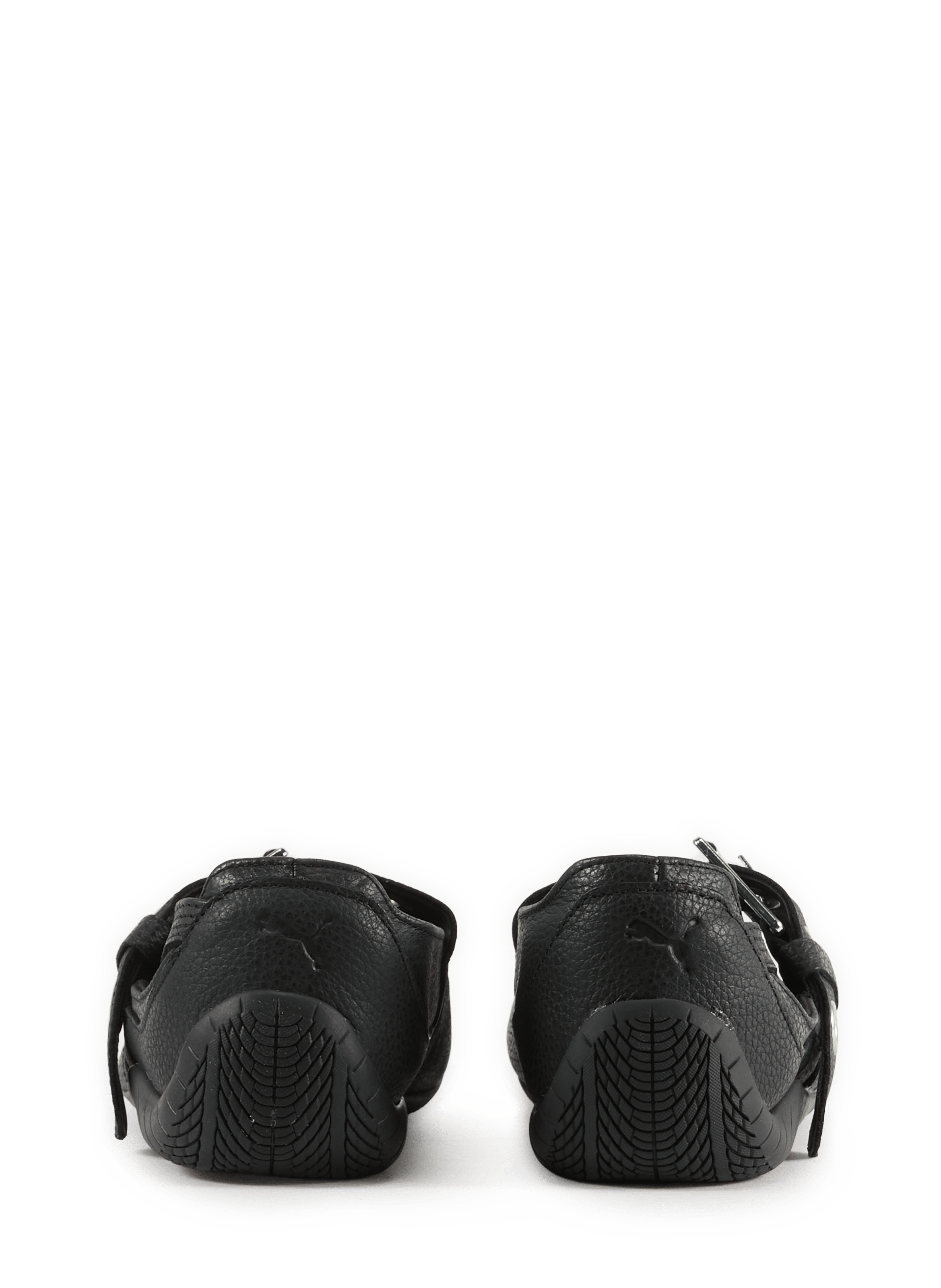 Speedcat Ballet Dress-Up Leather Sneakers PUMA Black