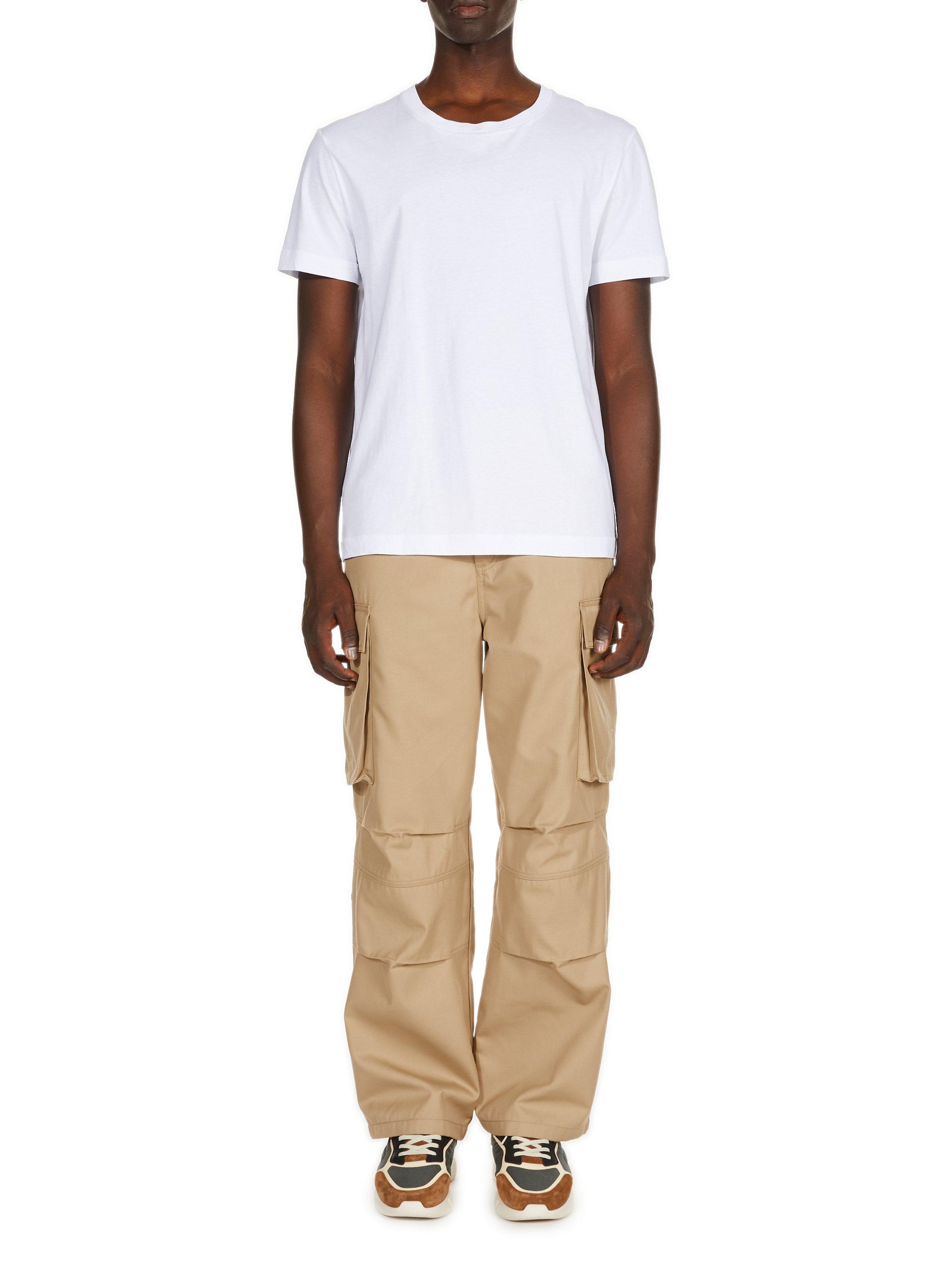 Rundhalsausschnitt T-Shirt Baff SAISON 1865 Weiss