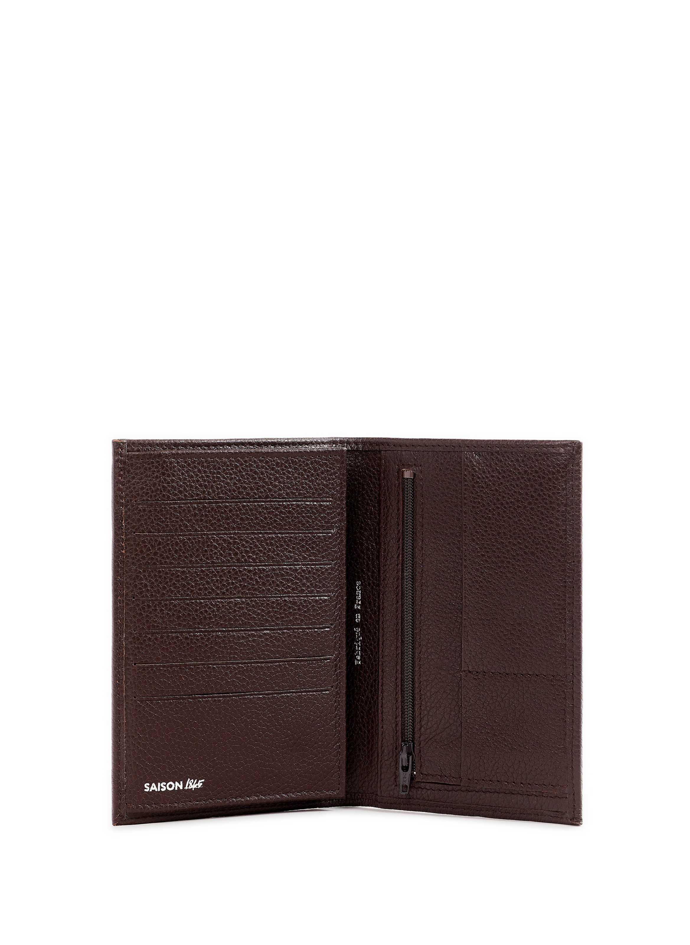 Leather wallet SAISON 1865 Brown