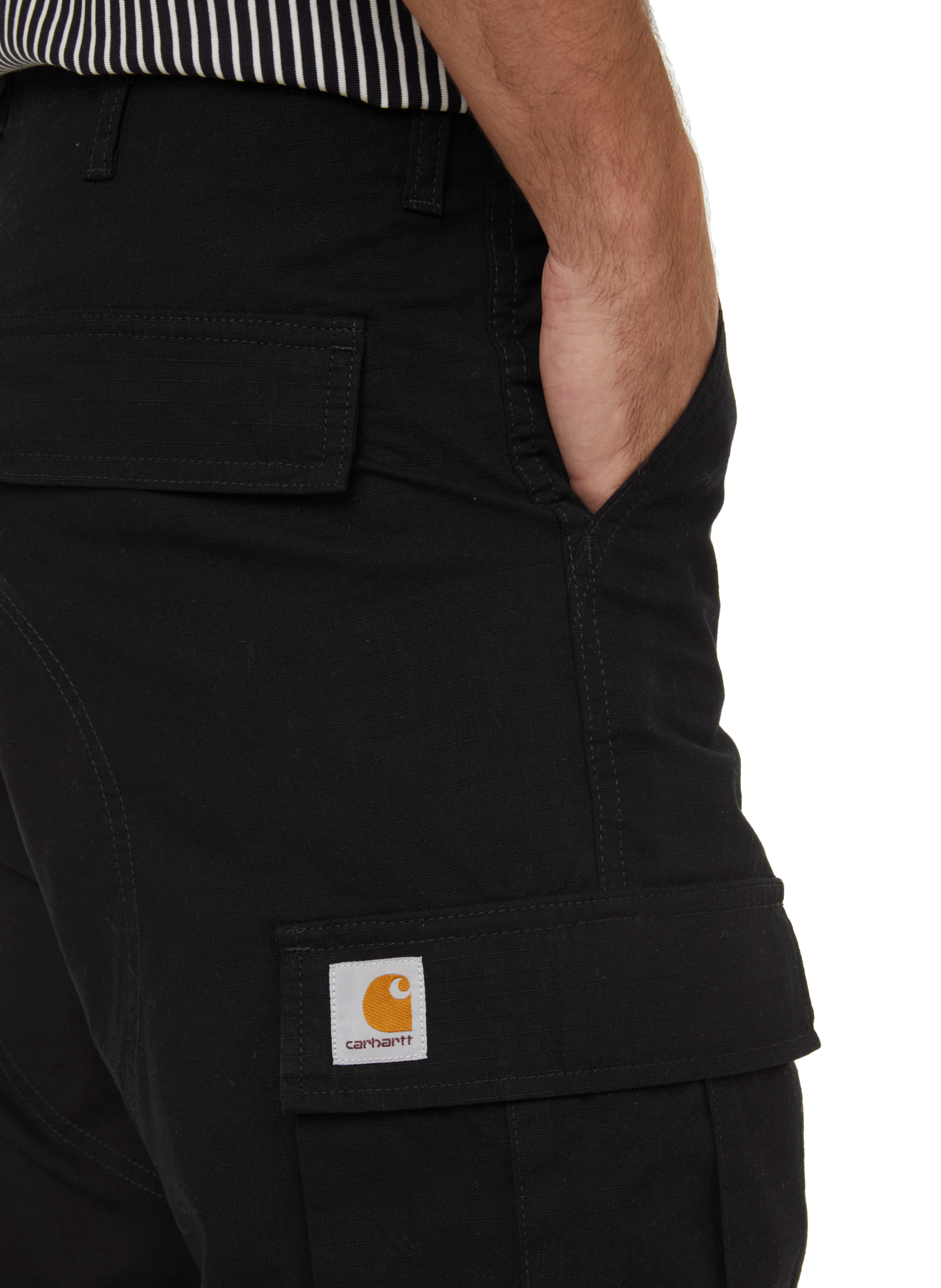 Cotton cargo pants CARHARTT WIP Black
