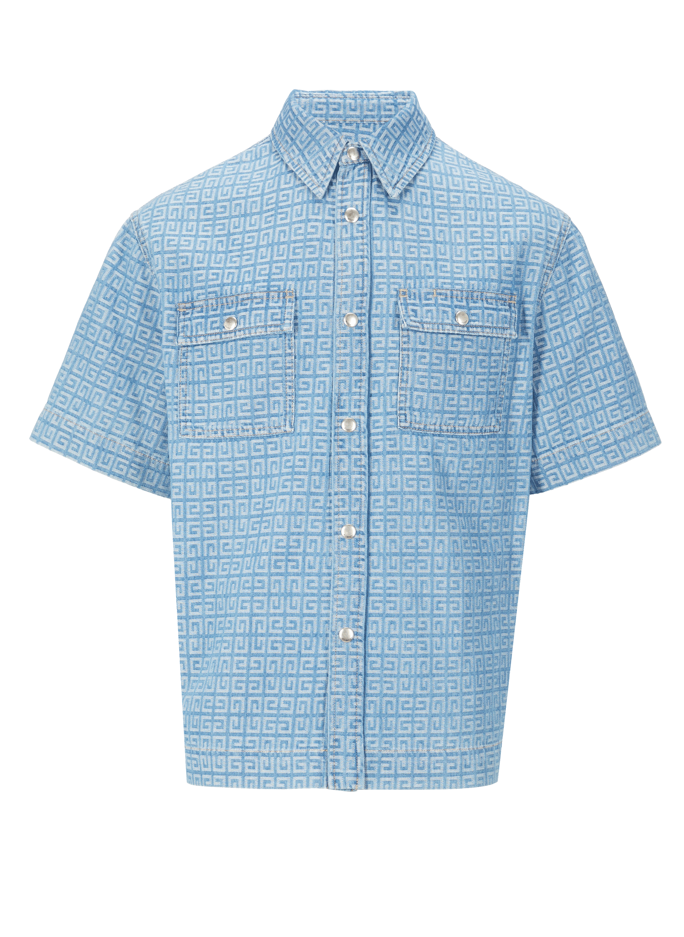 Chemise monogrammé en coton