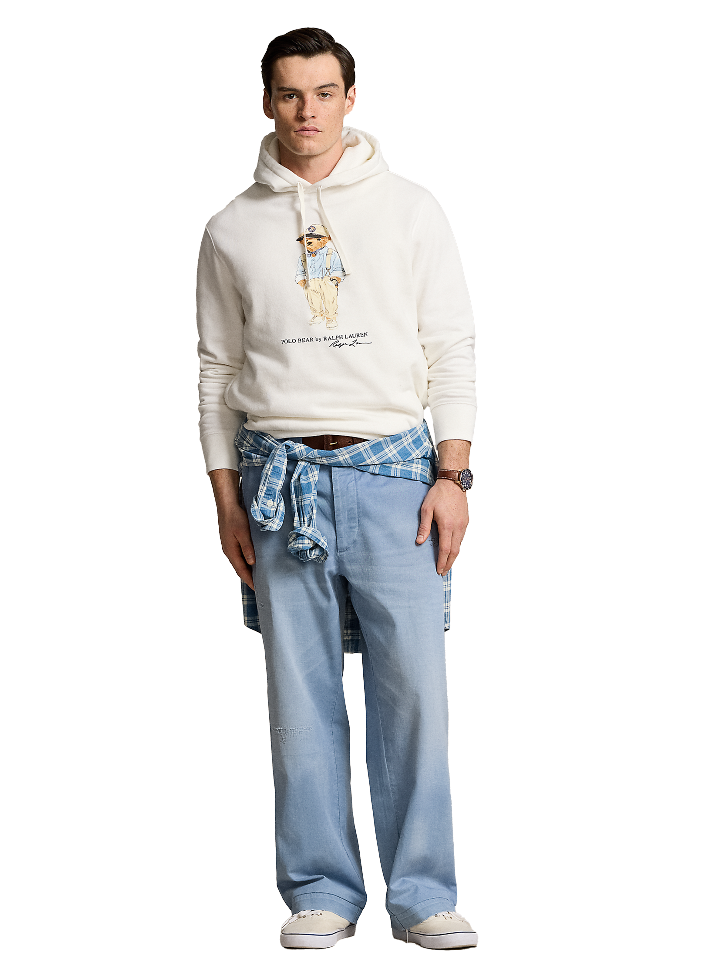 Hoodie en coton  POLO RALPH LAUREN Blanc