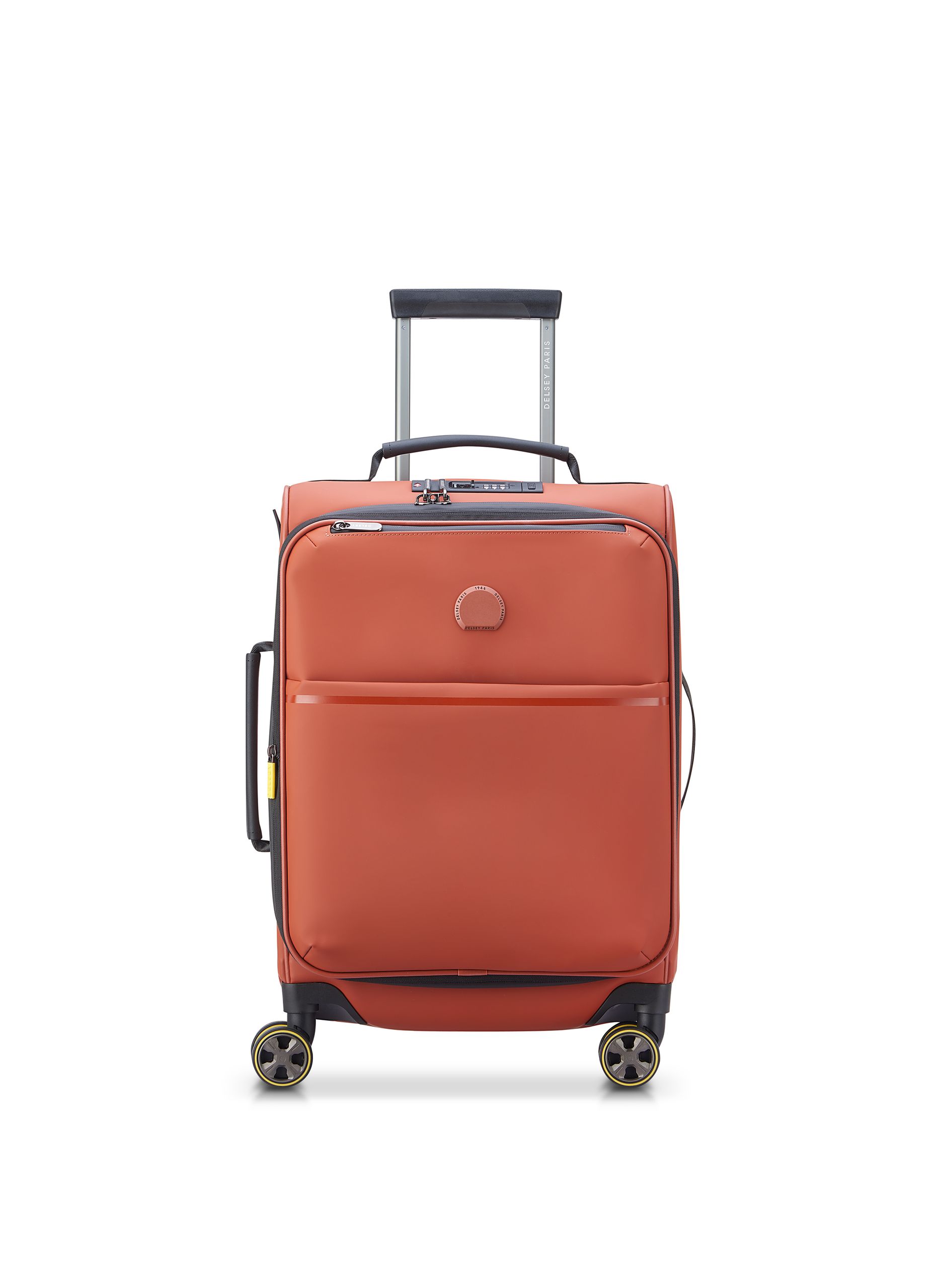 Valise cabine souple taille s - turenne soft DELSEY PARIS Marron