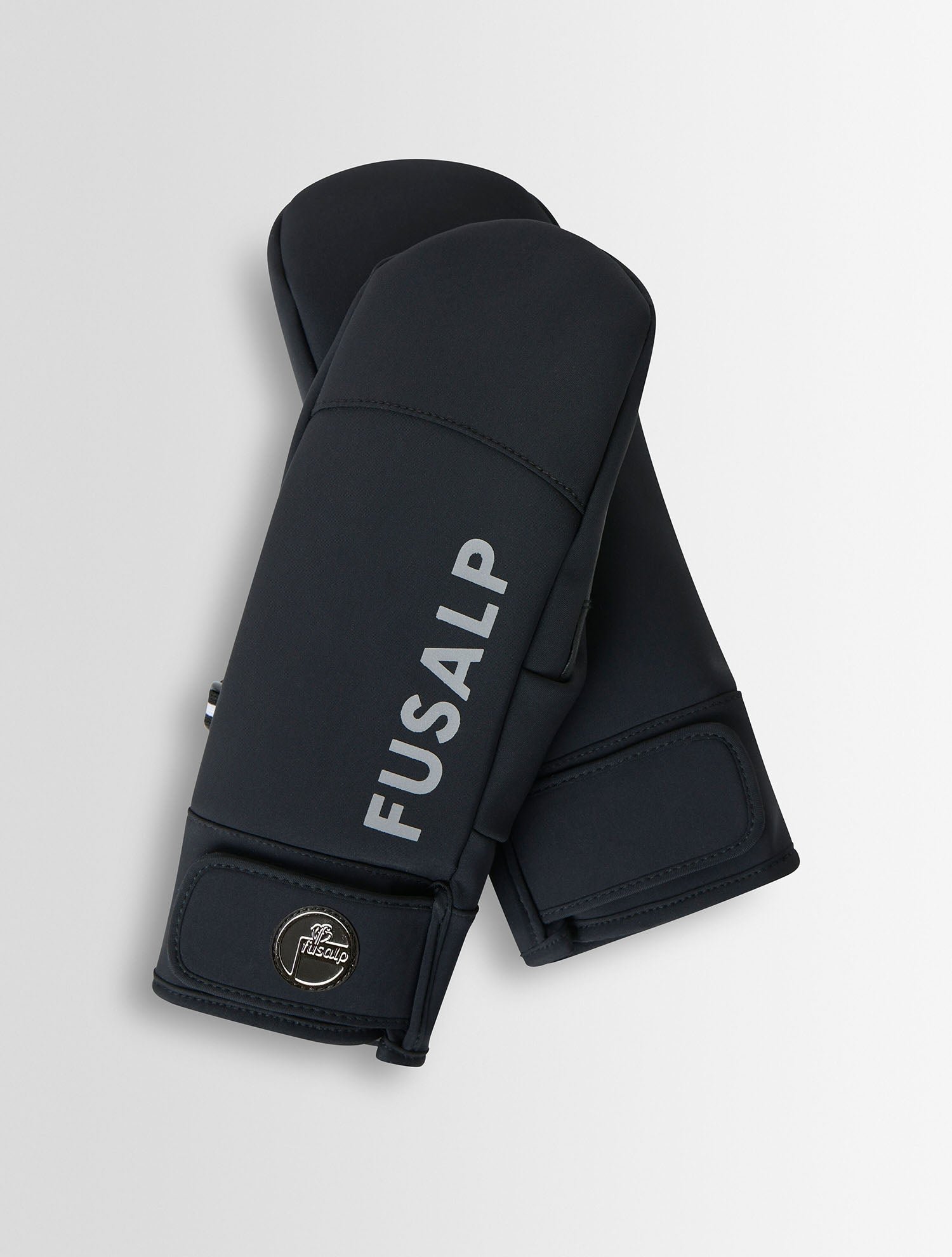 Moufles de ski rock mitten coupe regular FUSALP Noir