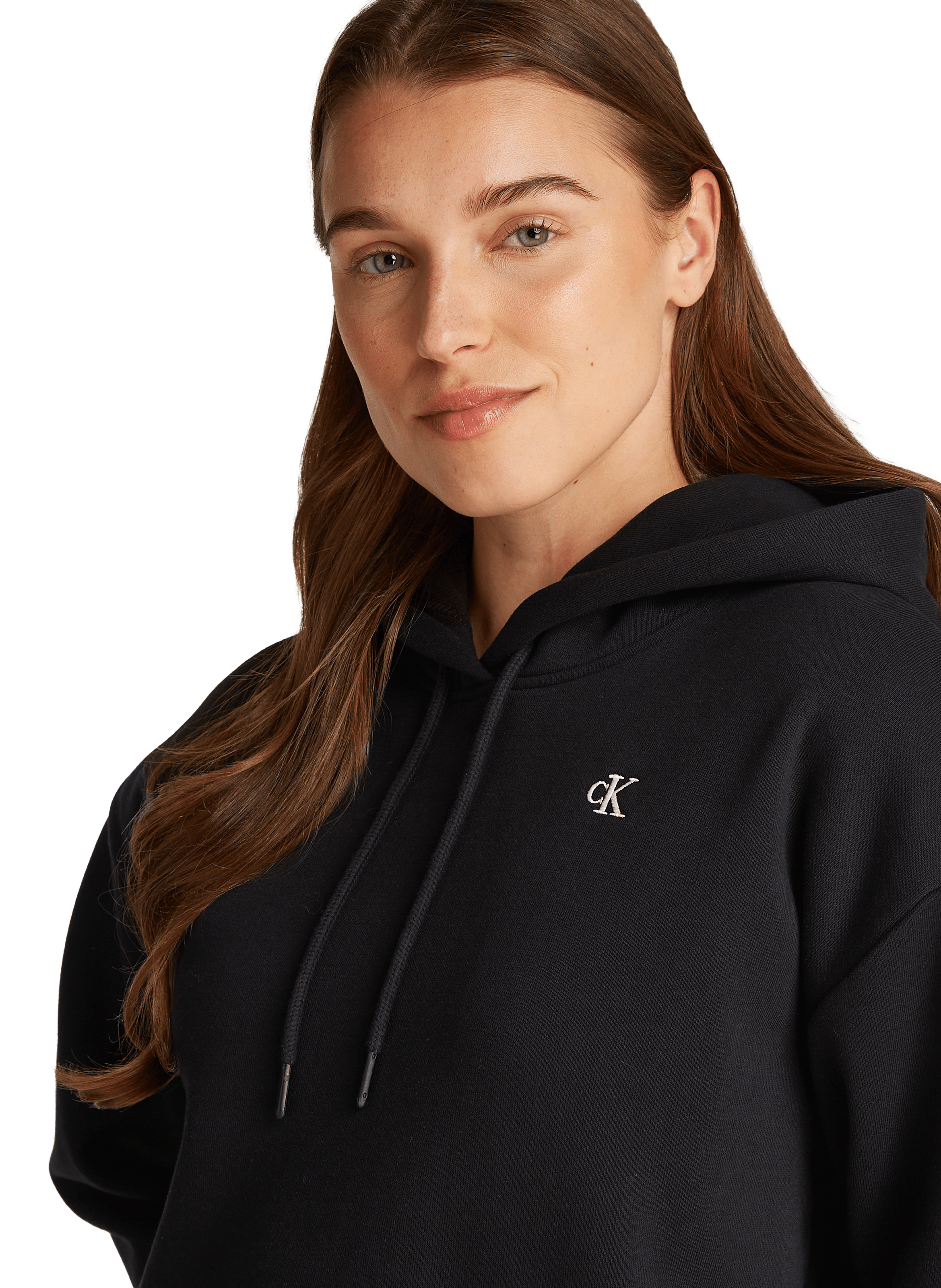 Hoodie imprimé logo  CALVIN KLEIN Noir
