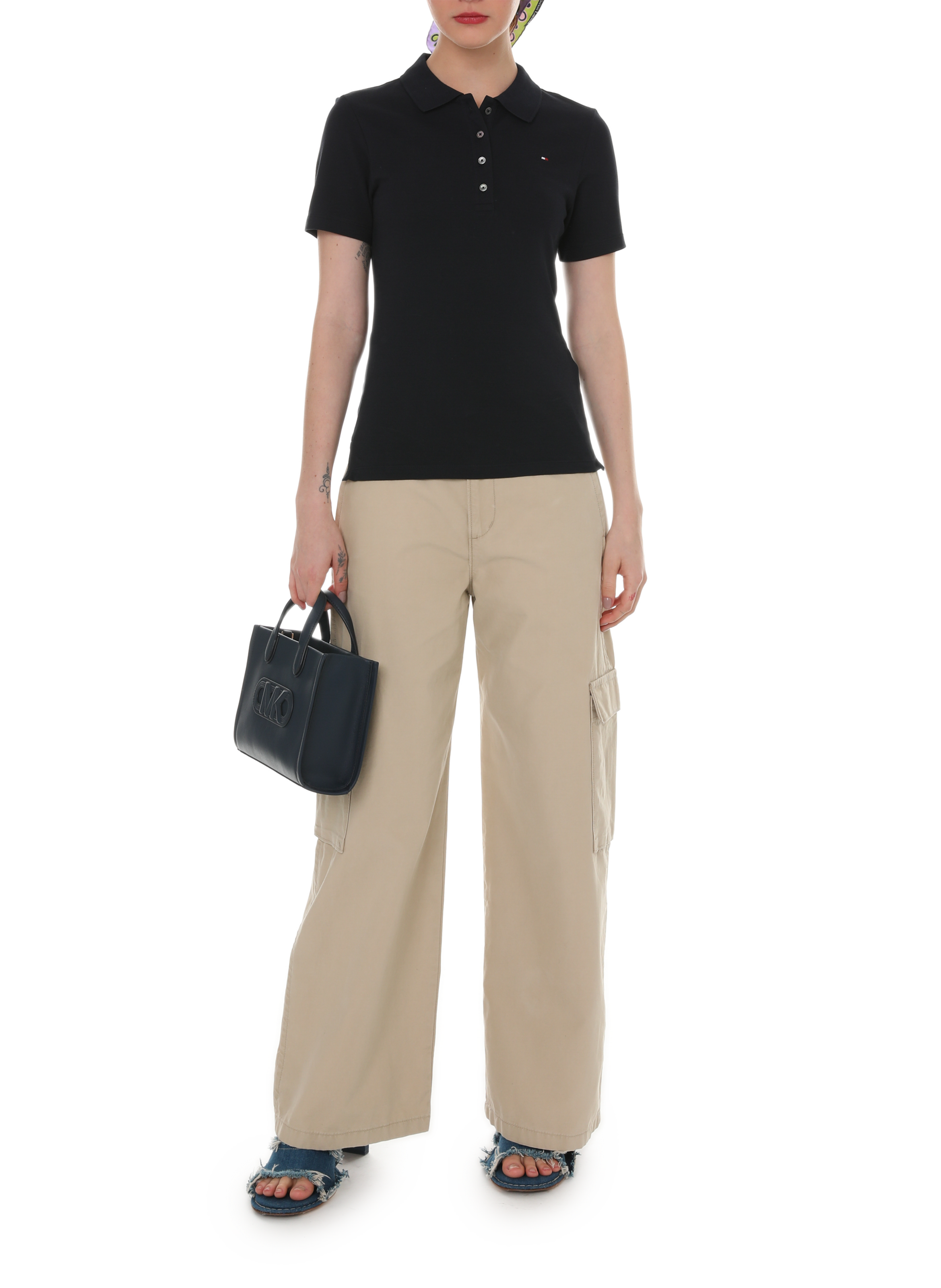 Cotton polo shirt  TOMMY HILFIGER Blue