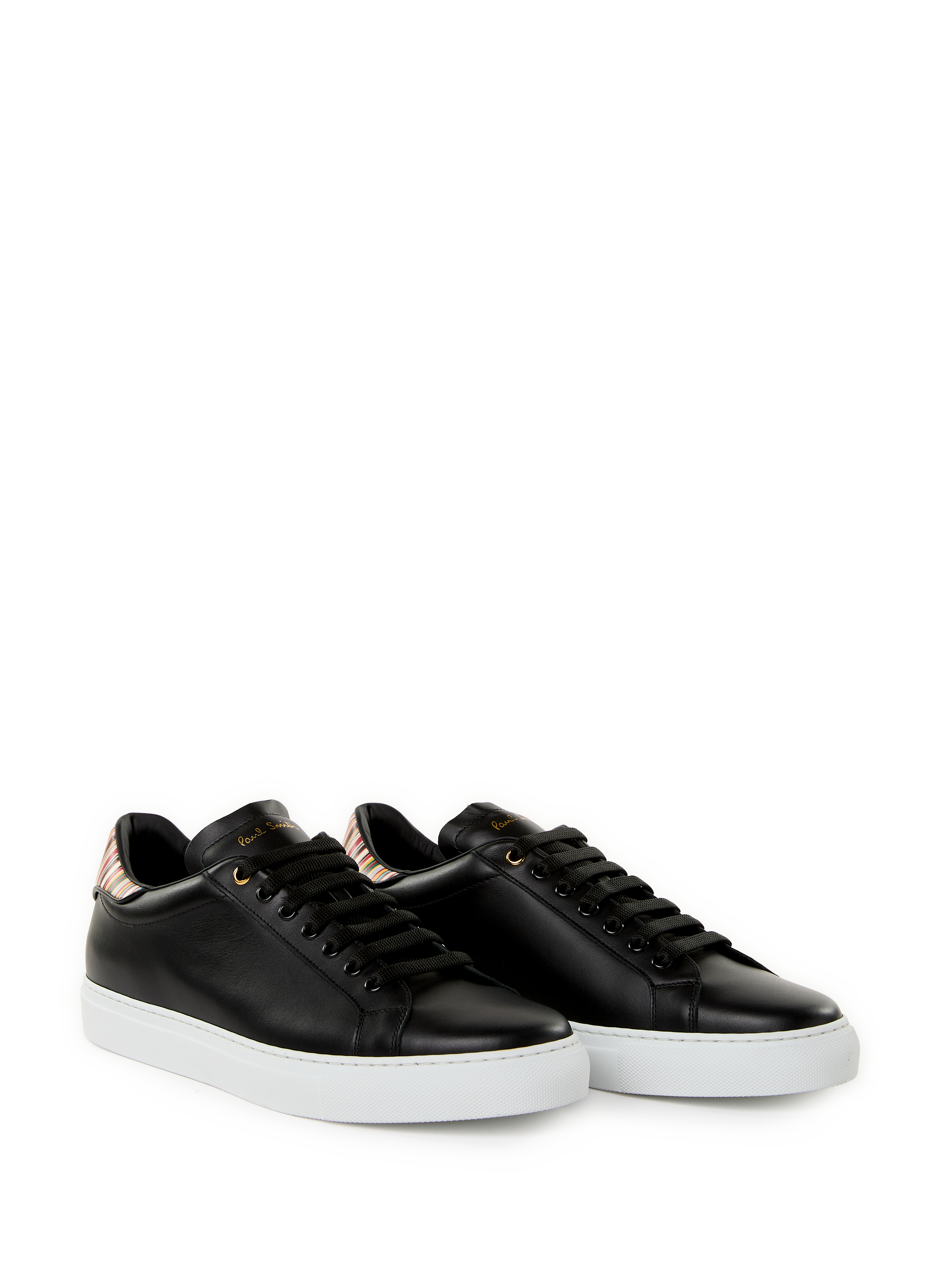 Leather sneakers PAUL SMITH Black