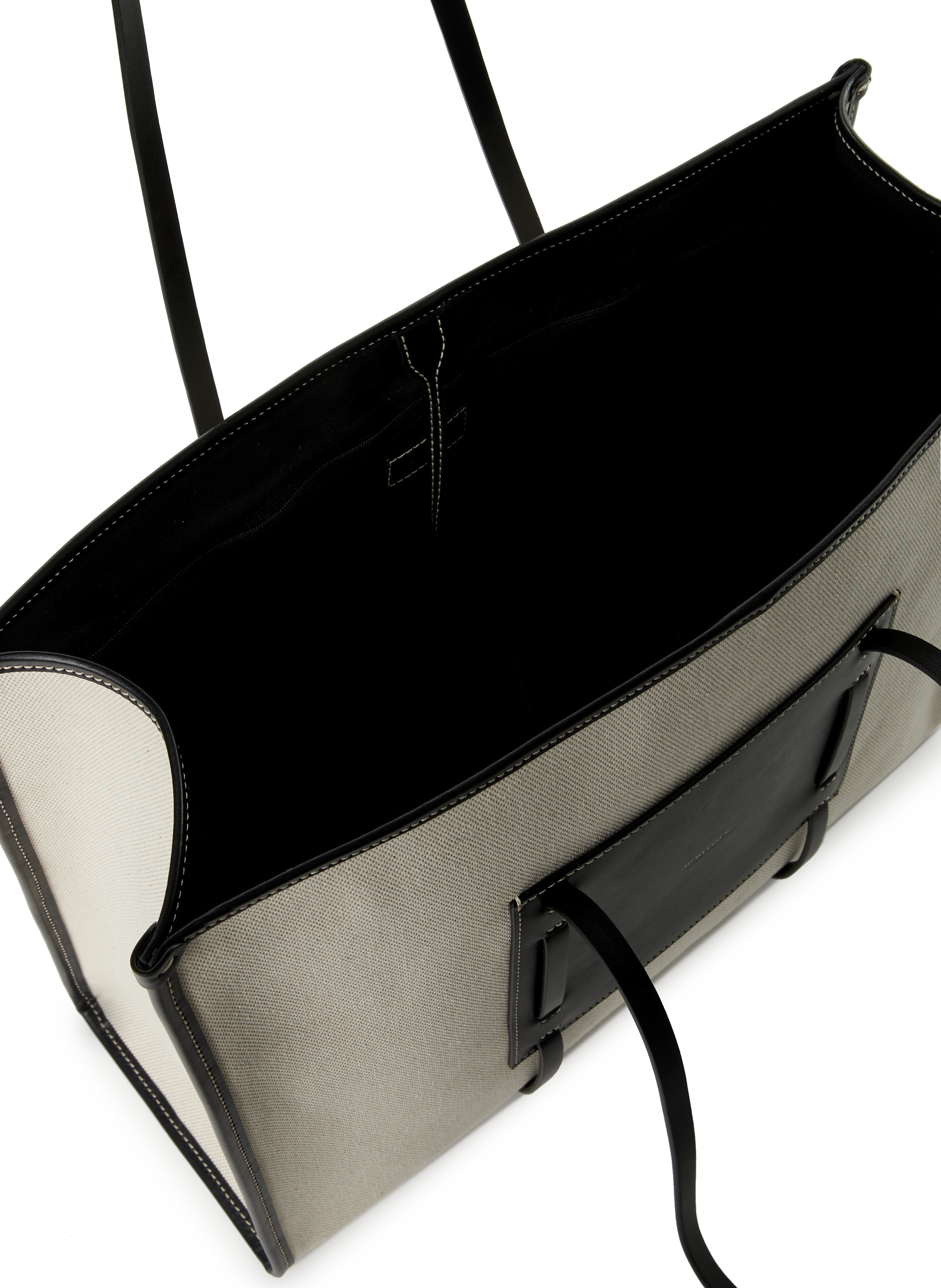 Sac cabas The Large Capri  DEMELLIER LONDON Noir