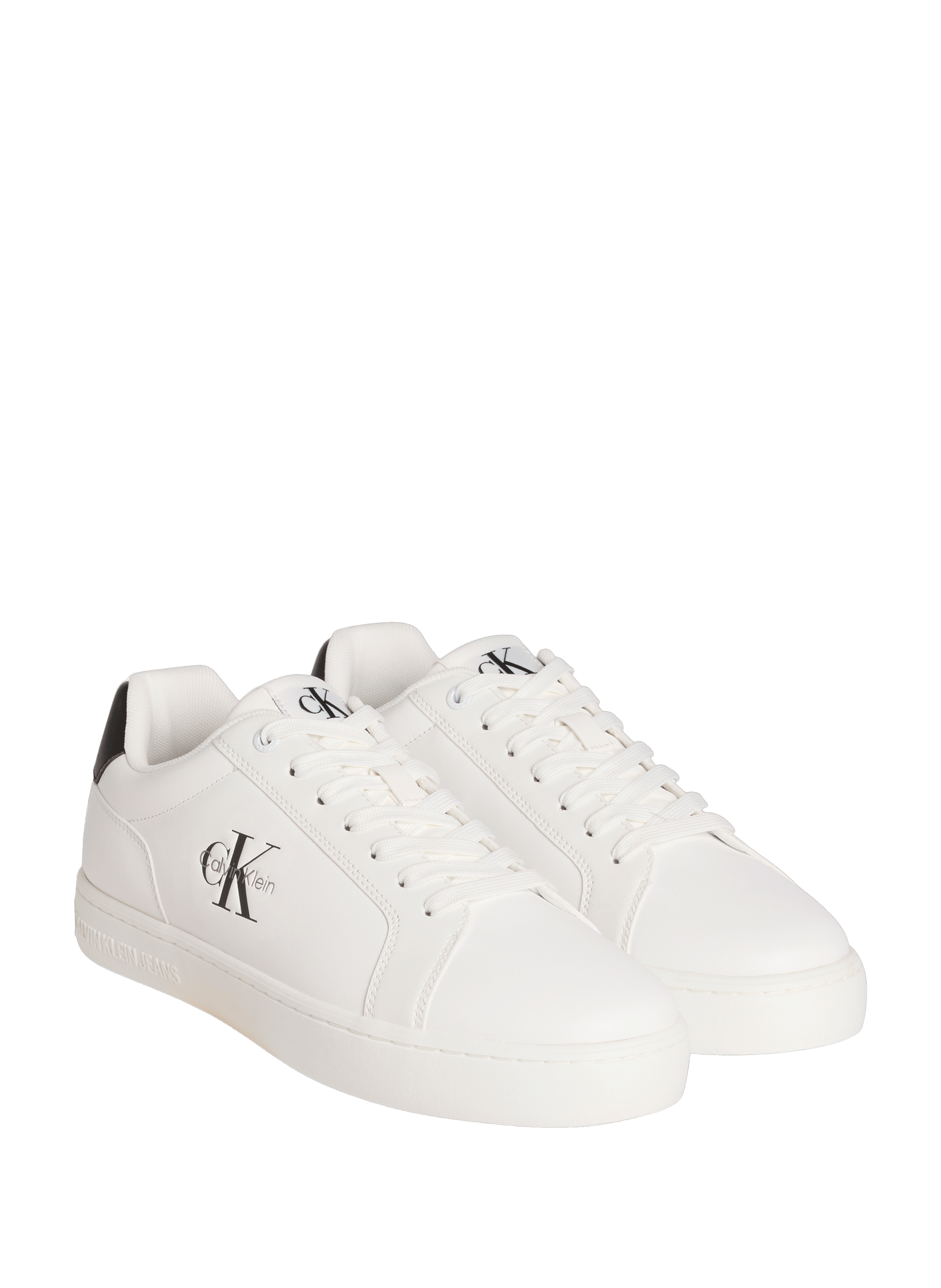 Smooth leather sneakers CALVIN KLEIN White