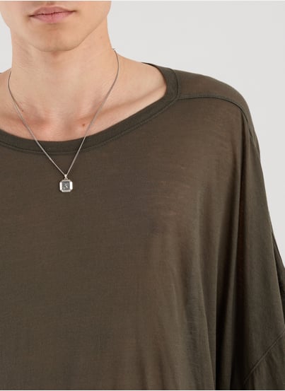 T-shirt ample en coton RICK OWENS T-shirt ample en coton RICK OWENS