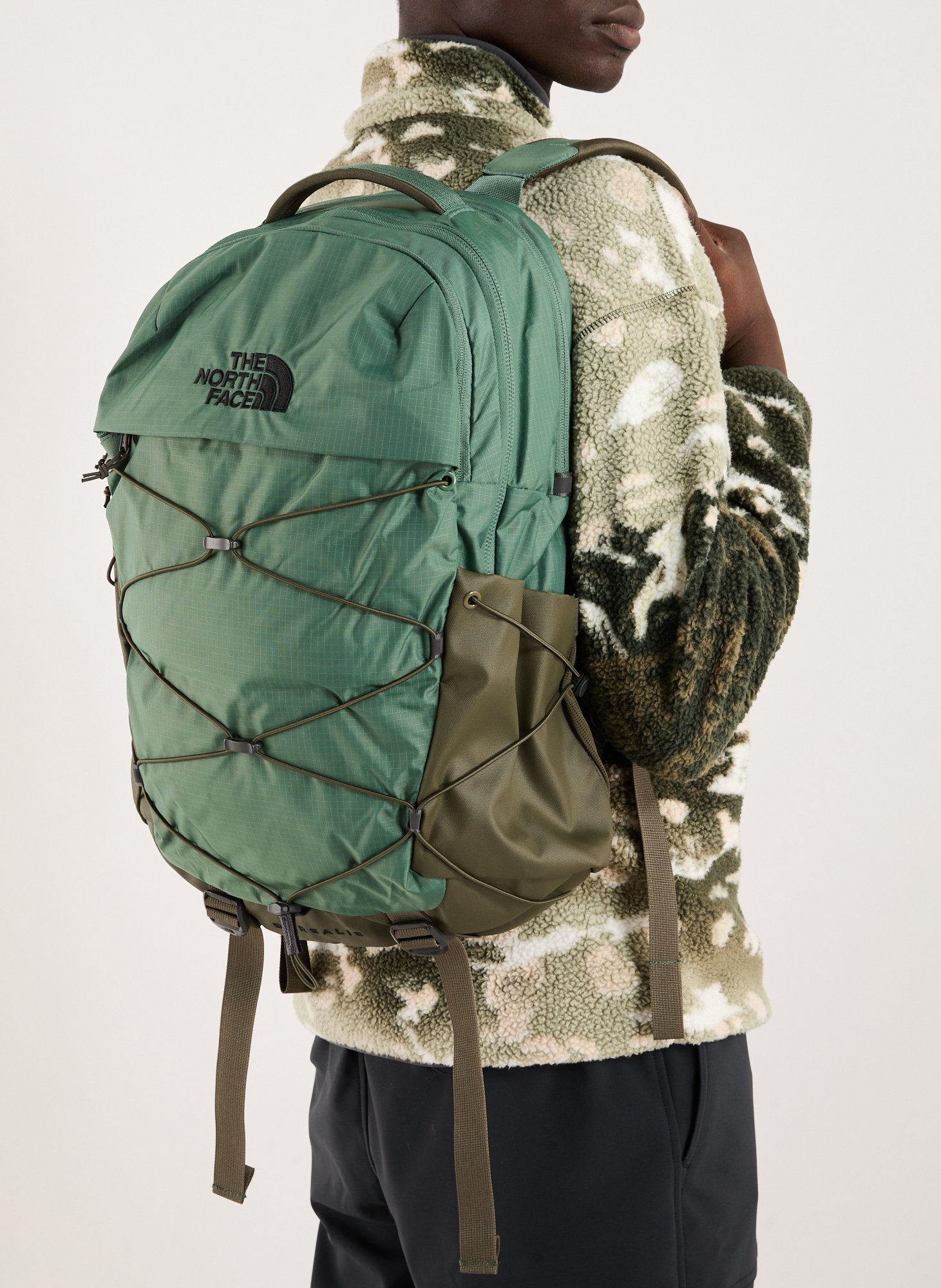Logo backpack THE NORTH FACE Khaki