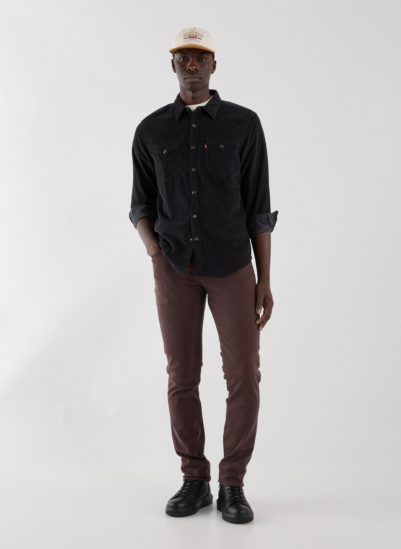 511 slim-fit jeans LEVI'S Brown