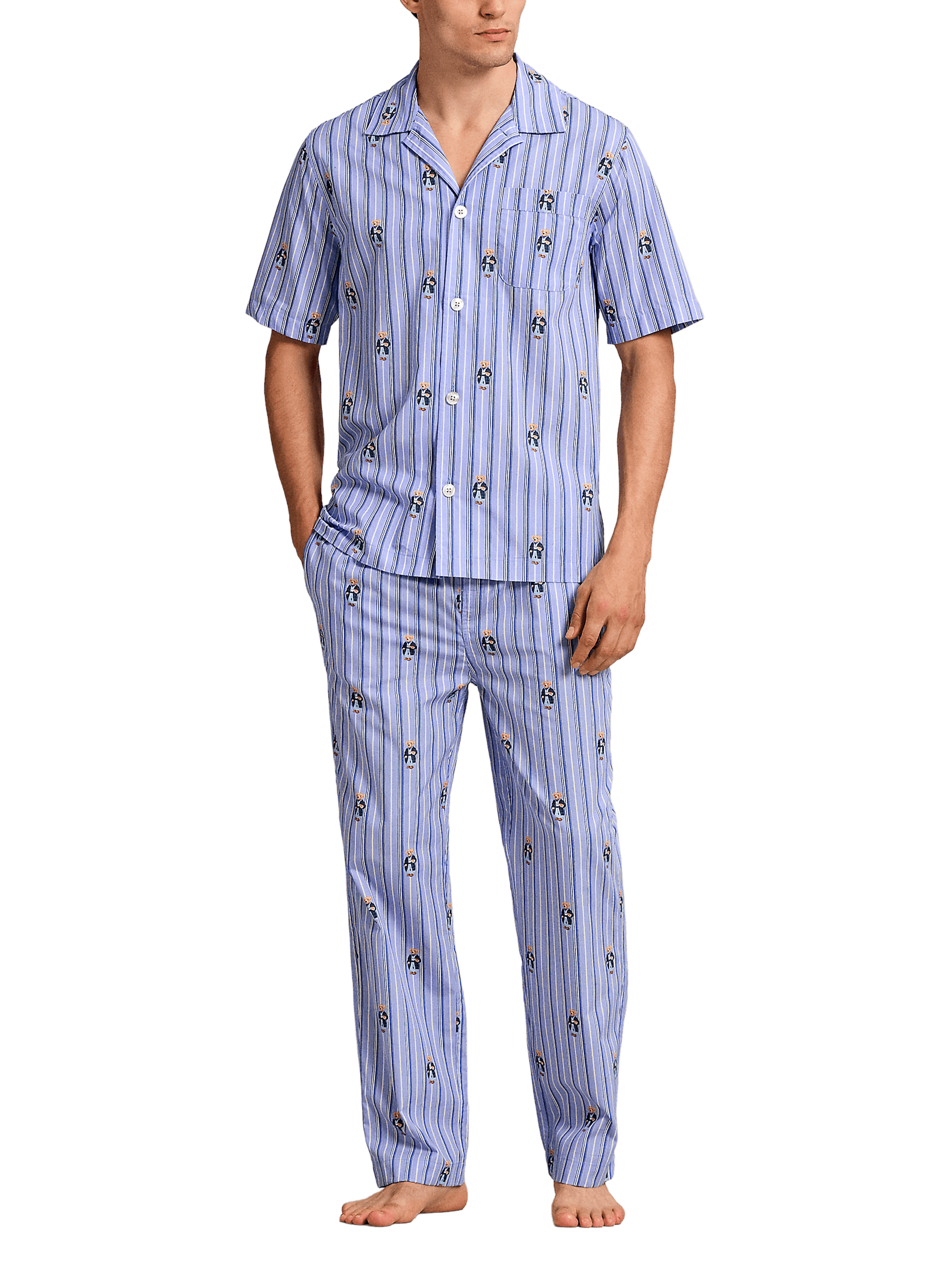 Cotton pajama top POLO RALPH LAUREN Blue