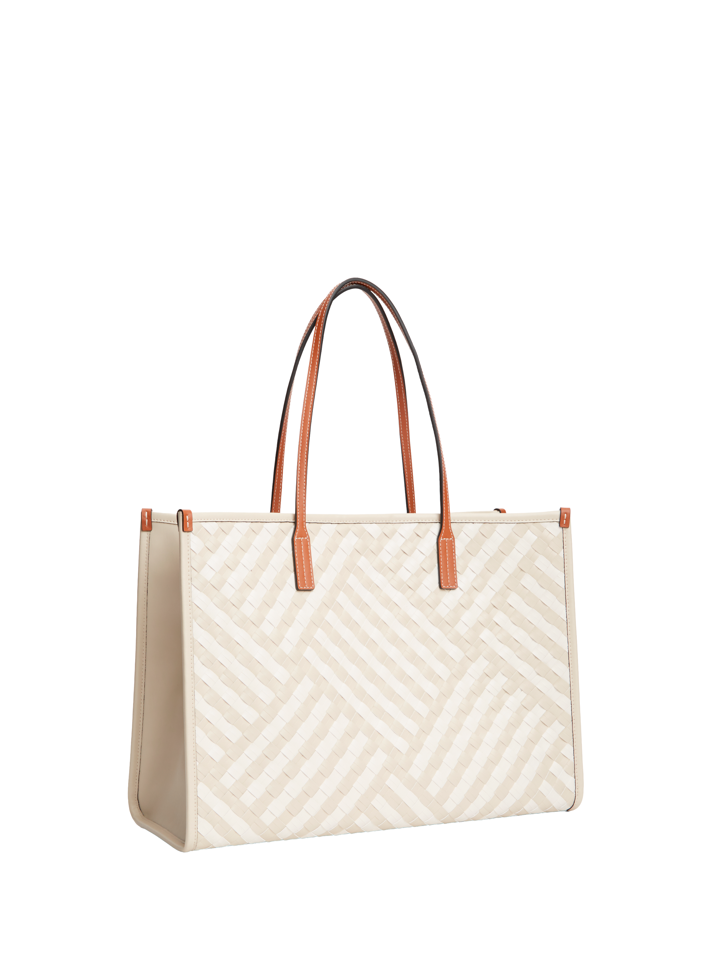 Tote bag tressé TOMMY HILFIGER Beige