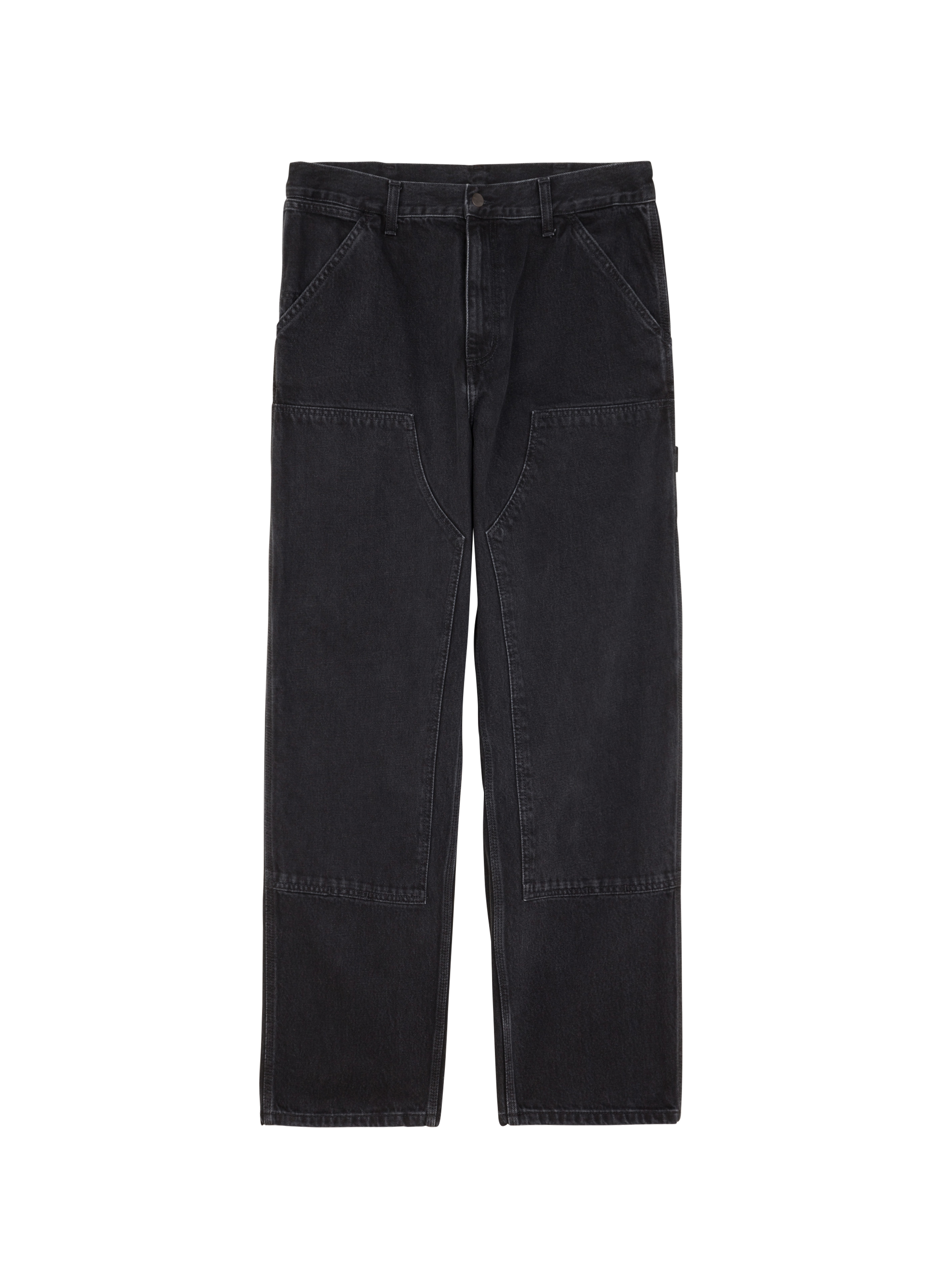 Jean droit en coton  CARHARTT WIP Noir