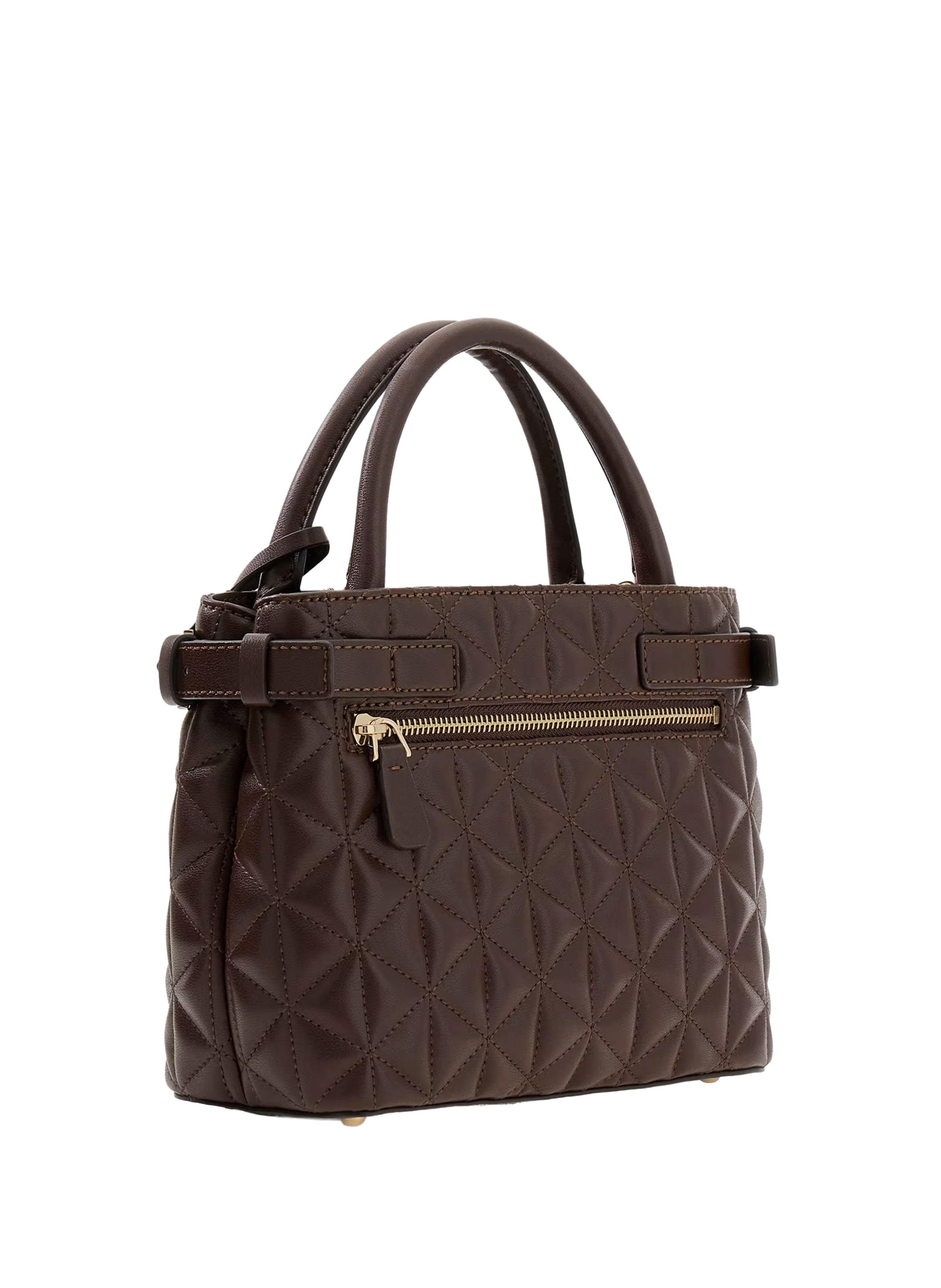 Sac à main matelassé GUESS Marron