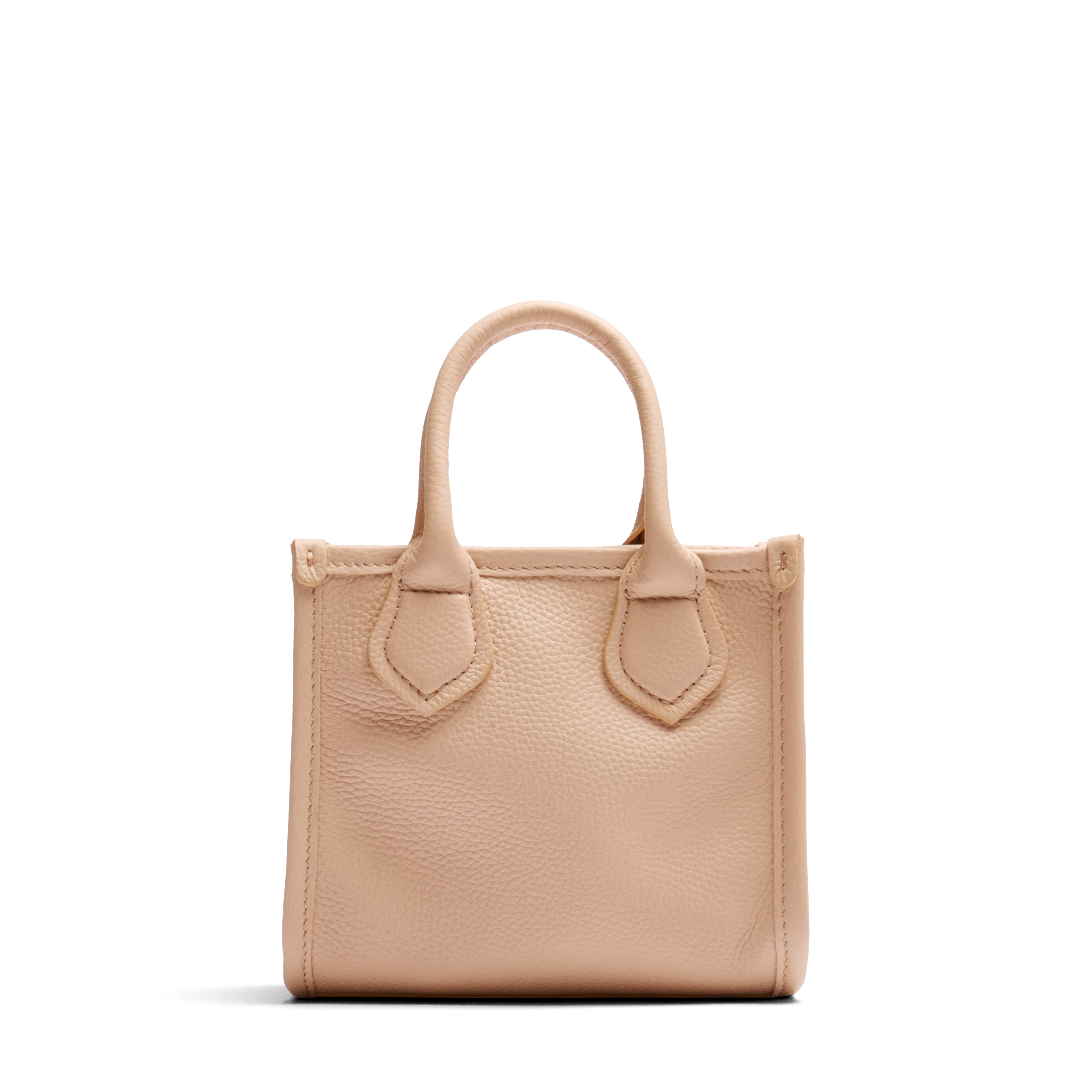 Mini sac cabas zippé double porté jour de lancel en cuir LANCEL Beige