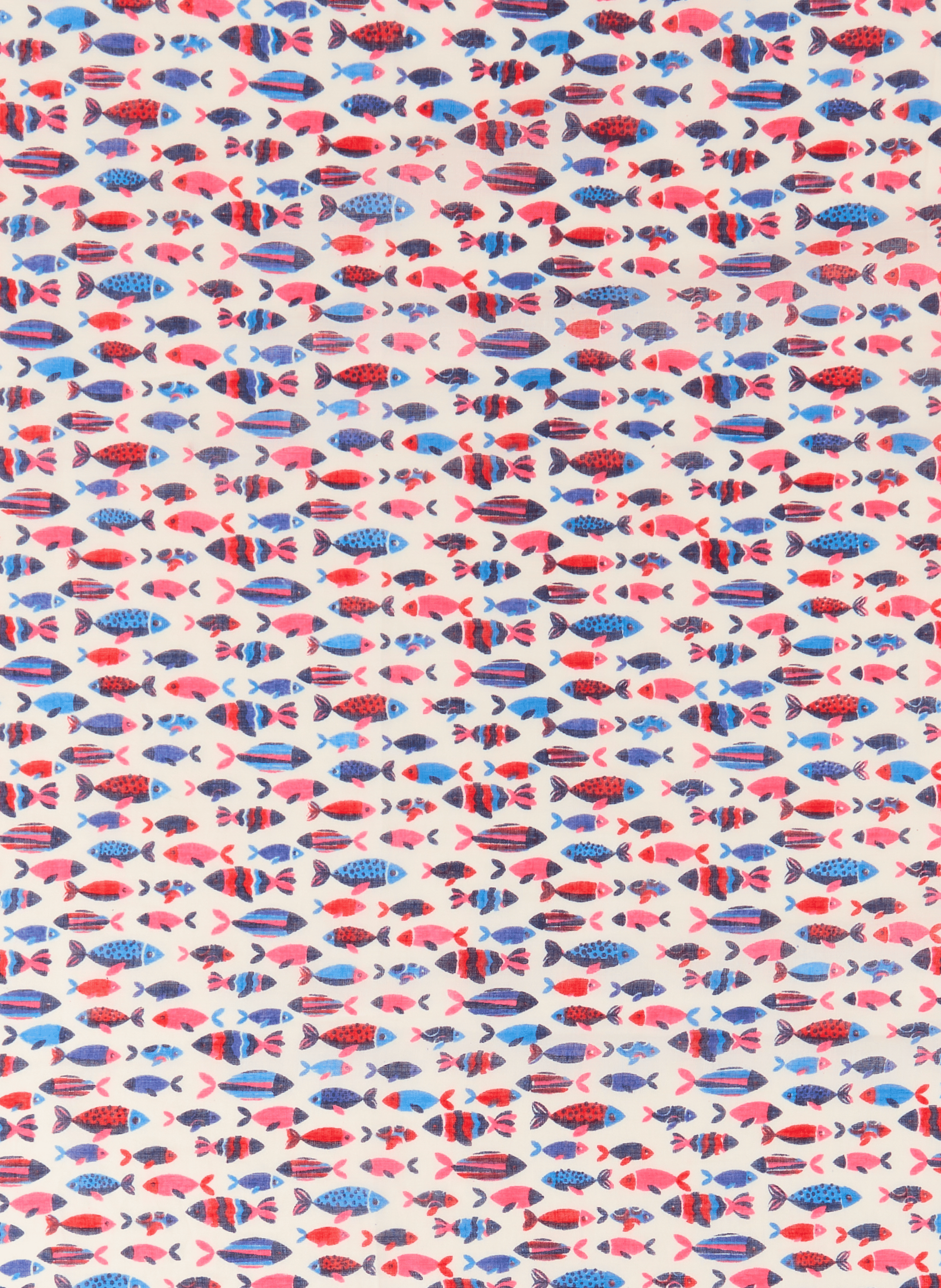 Foulard Petits Poissons AU PRINTEMPS PARIS Beige